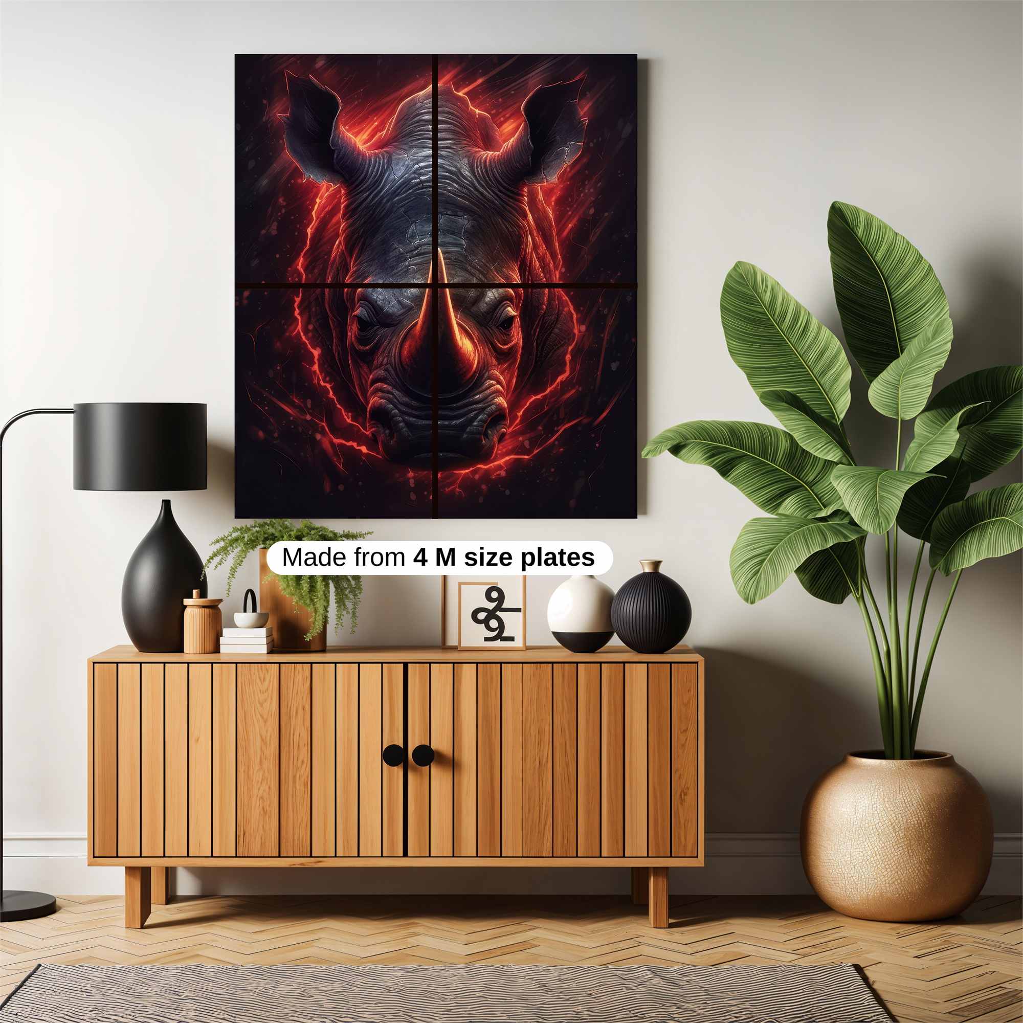 Rhino Inferno Safe Wall Magnetic / M