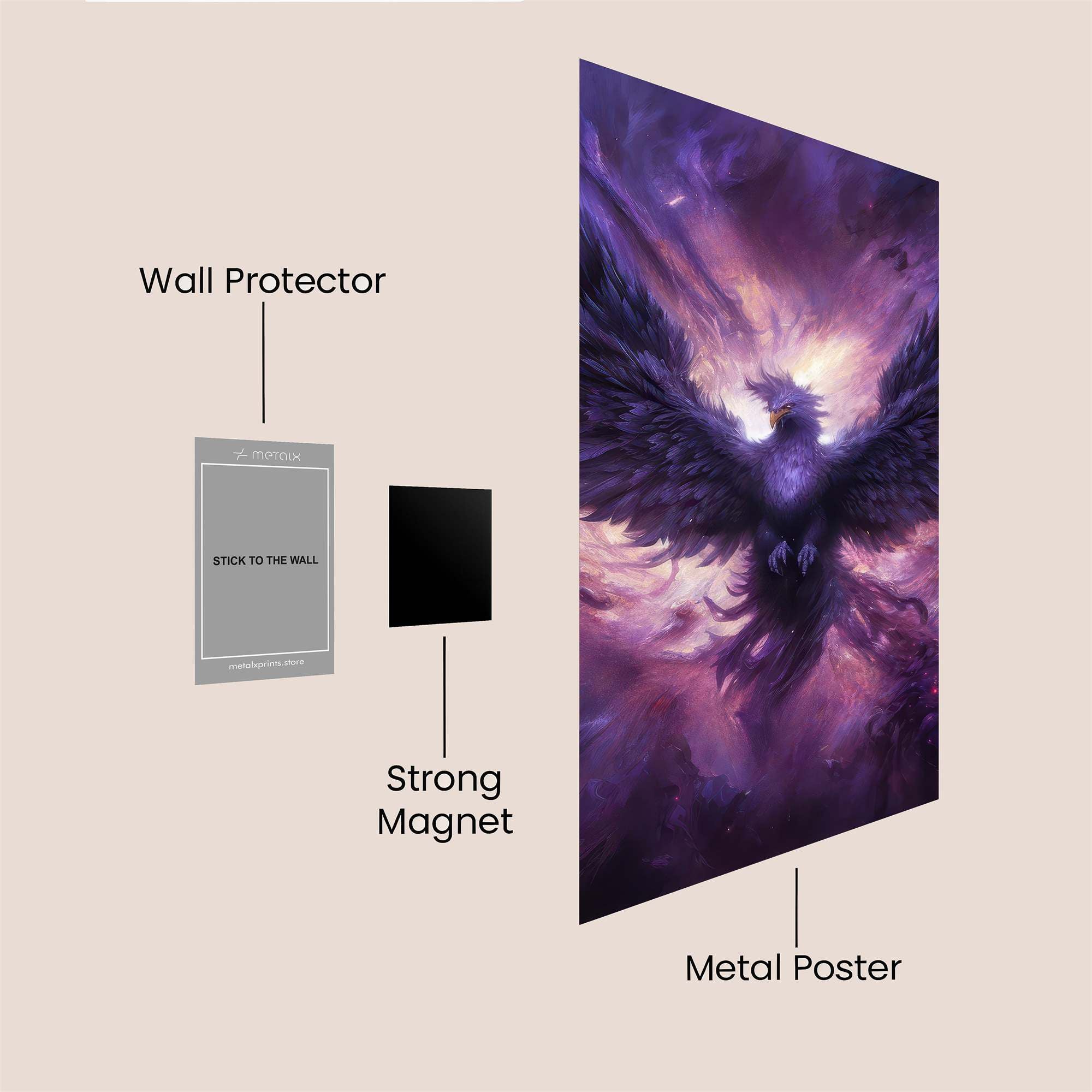 Phoenix Enigma Safe Wall Magnetic / M