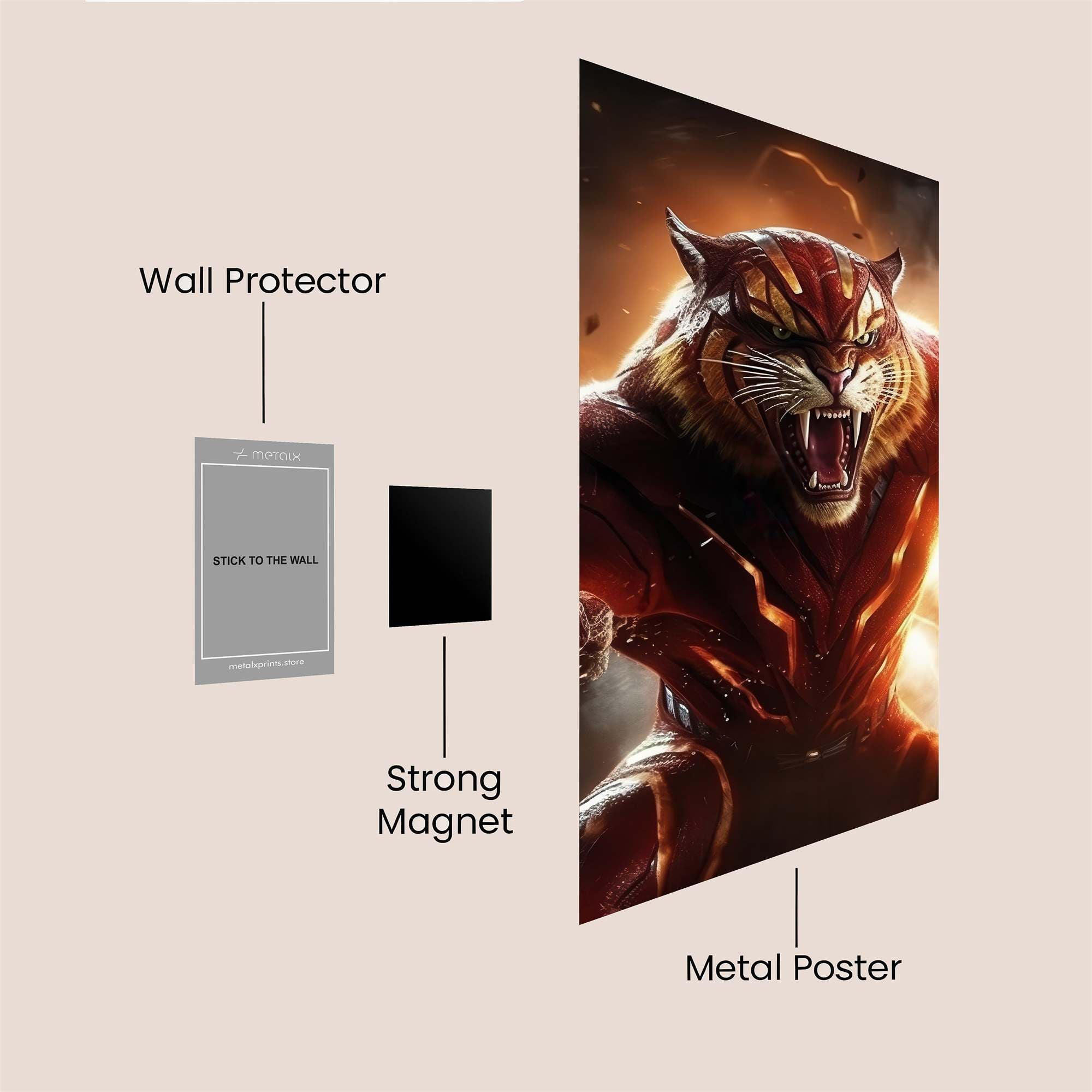 Raijin Fury Safe Wall Magnetic / M