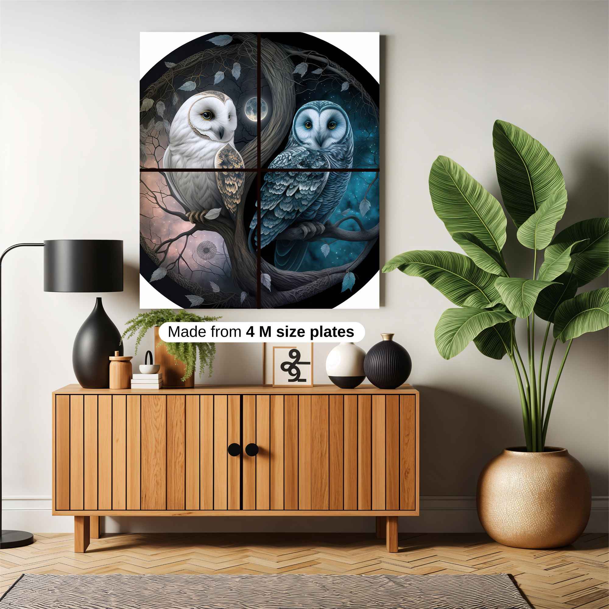 Owls Enigma Safe Wall Magnetic / M