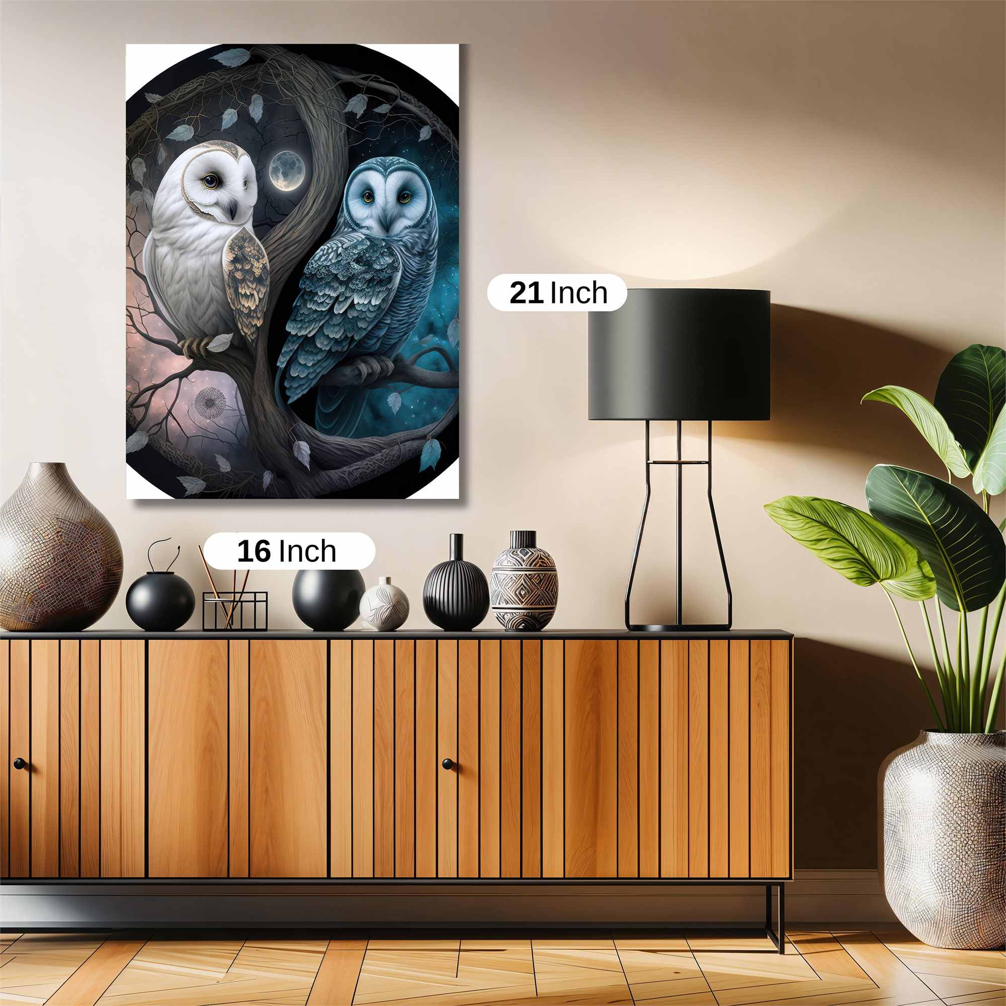 Owls Enigma Safe Wall Magnetic / M