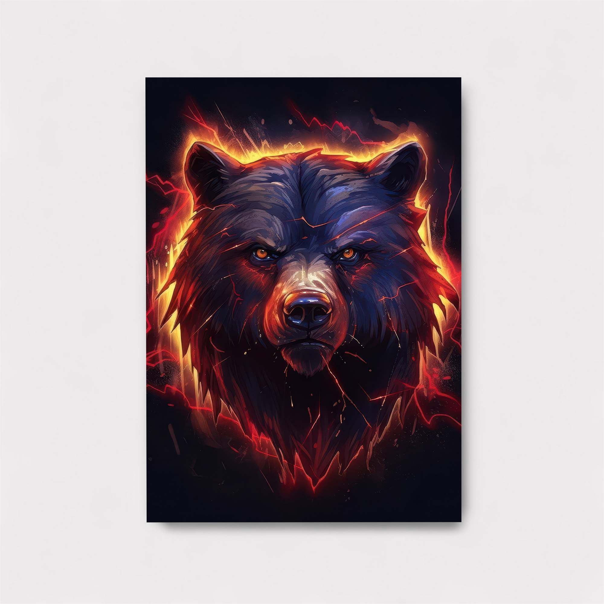 Bear Inferno Safe Wall Magnetic / M