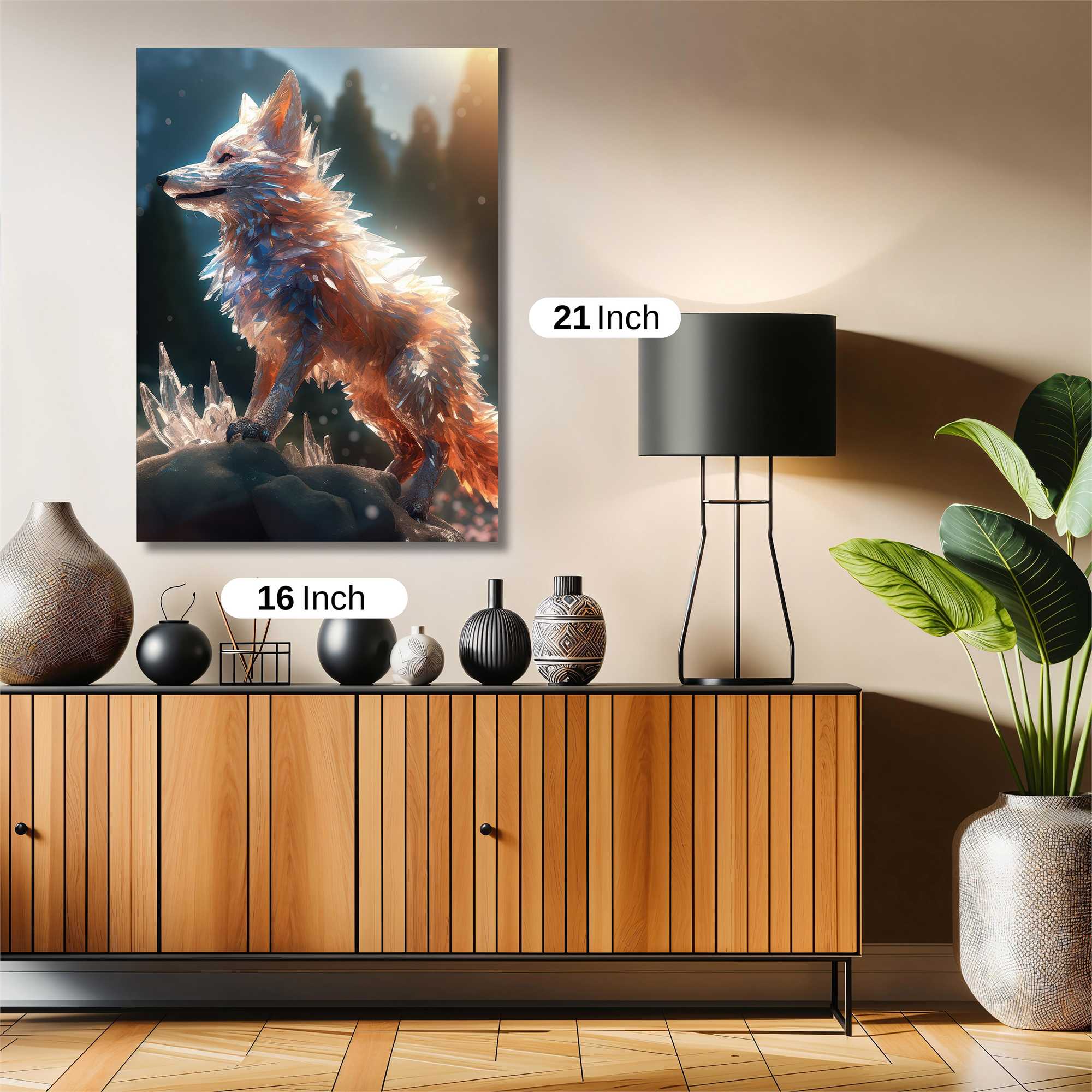 Crystal Serenity Safe Wall Magnetic / M