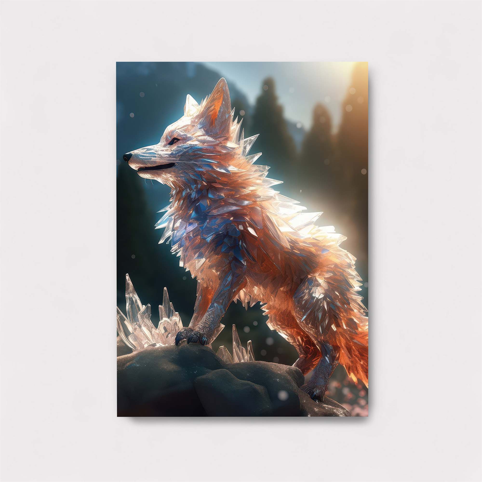 Crystal Serenity Safe Wall Magnetic / M