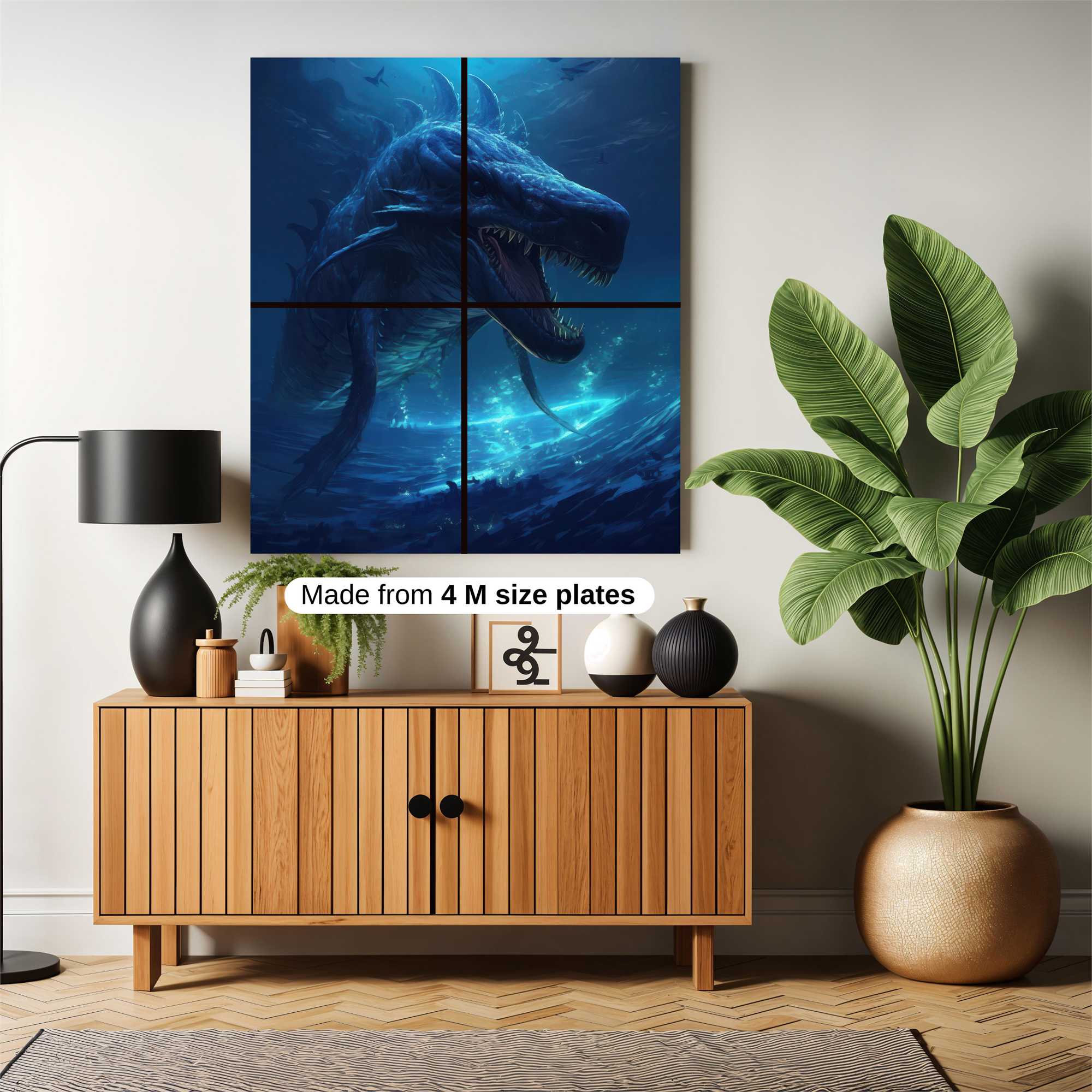 Godzilla Majestic Safe Wall Magnetic / M