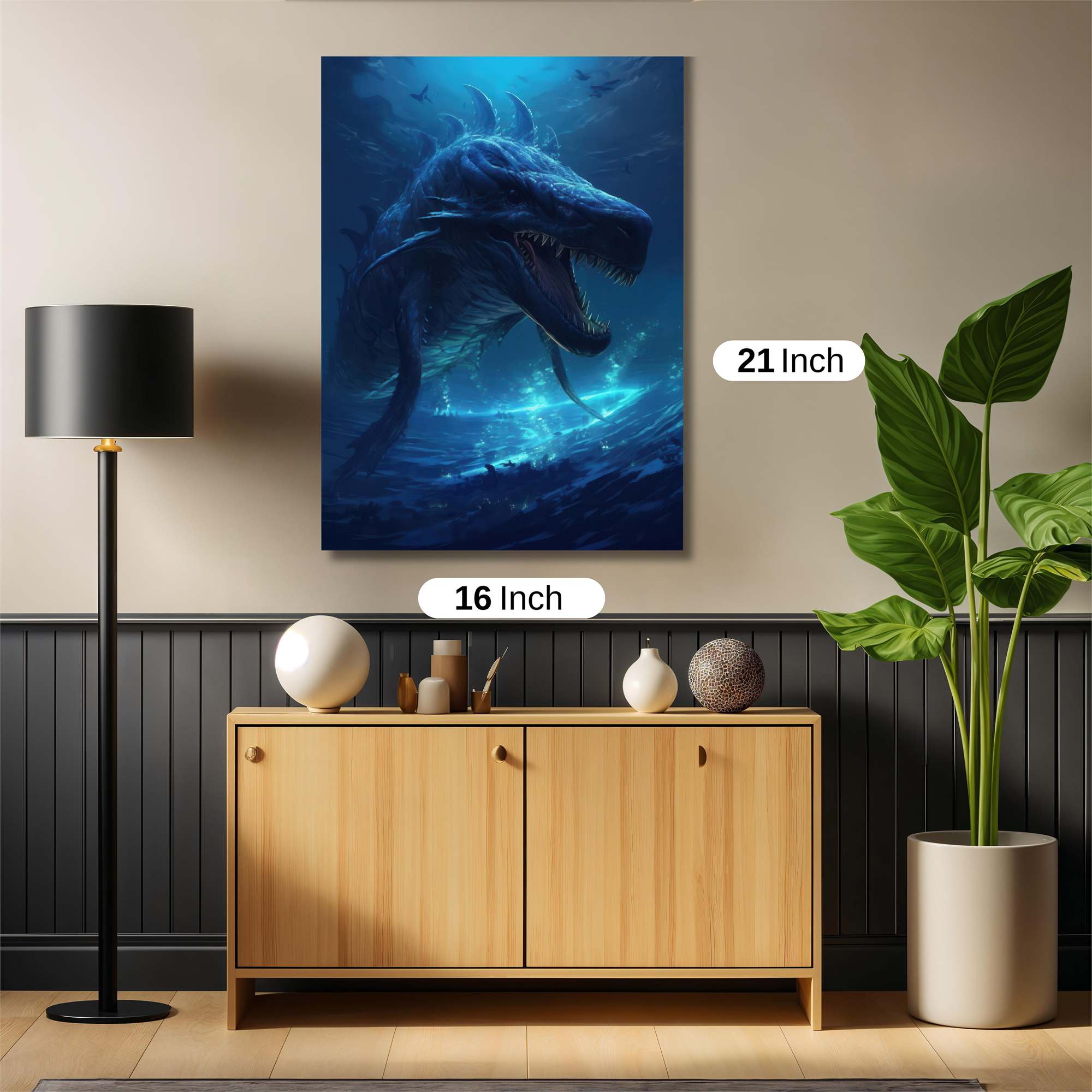 Godzilla Majestic Safe Wall Magnetic / M