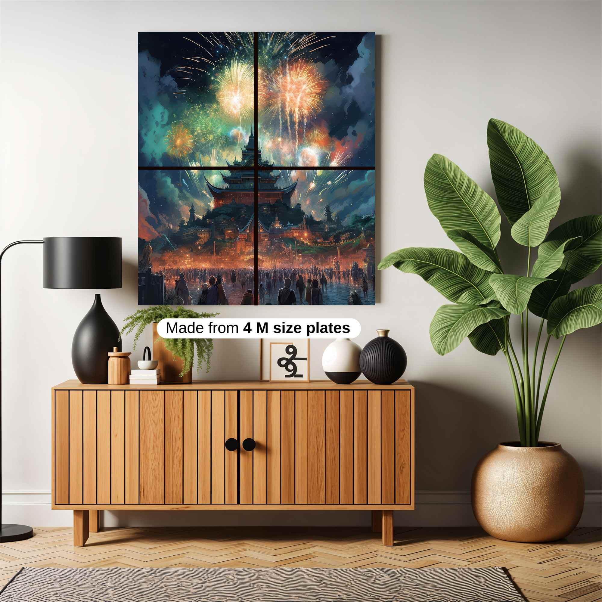 Pagoda Celebration Safe Wall Magnetic / M