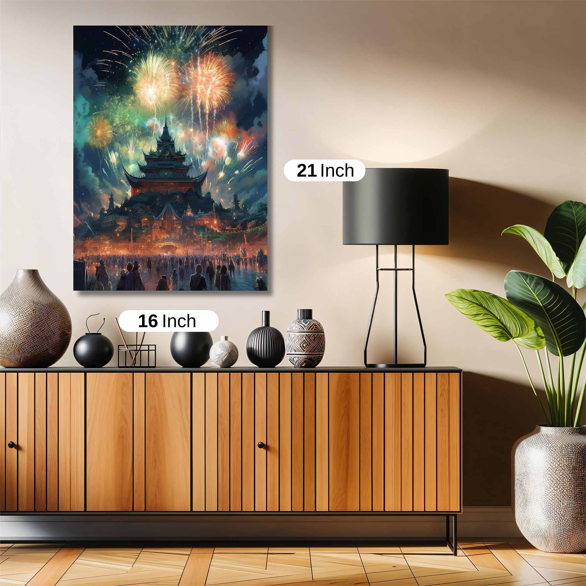Pagoda Celebration Safe Wall Magnetic / M