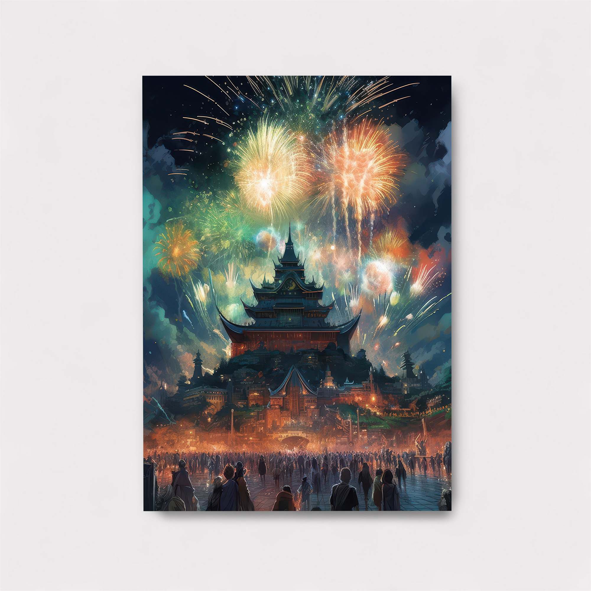 Pagoda Celebration Safe Wall Magnetic / M