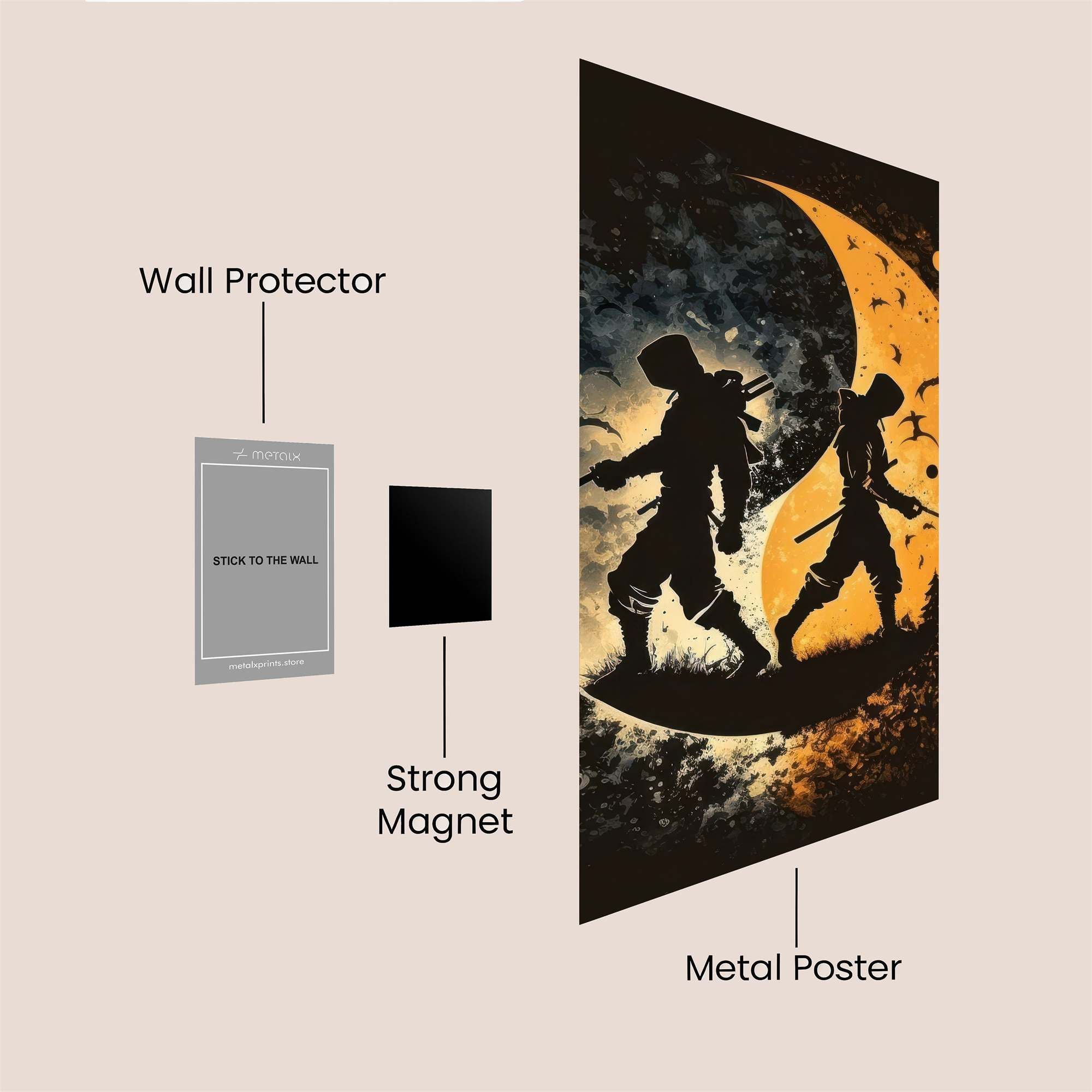 Ninja Duality Safe Wall Magnetic / M