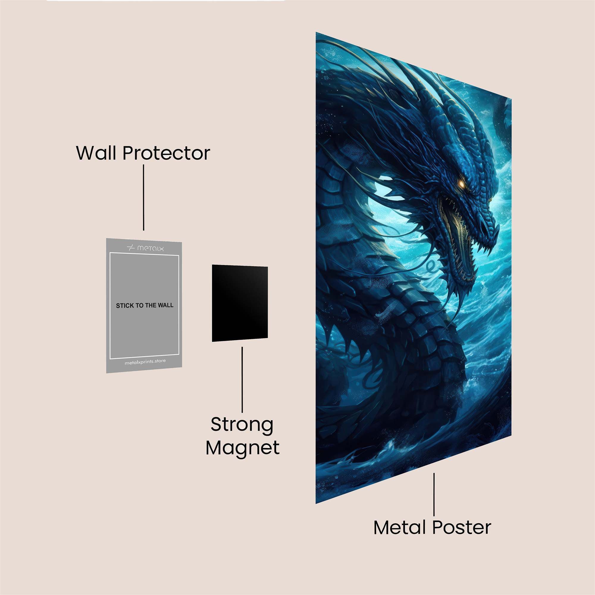 Leviathan Tempest Safe Wall Magnetic / M