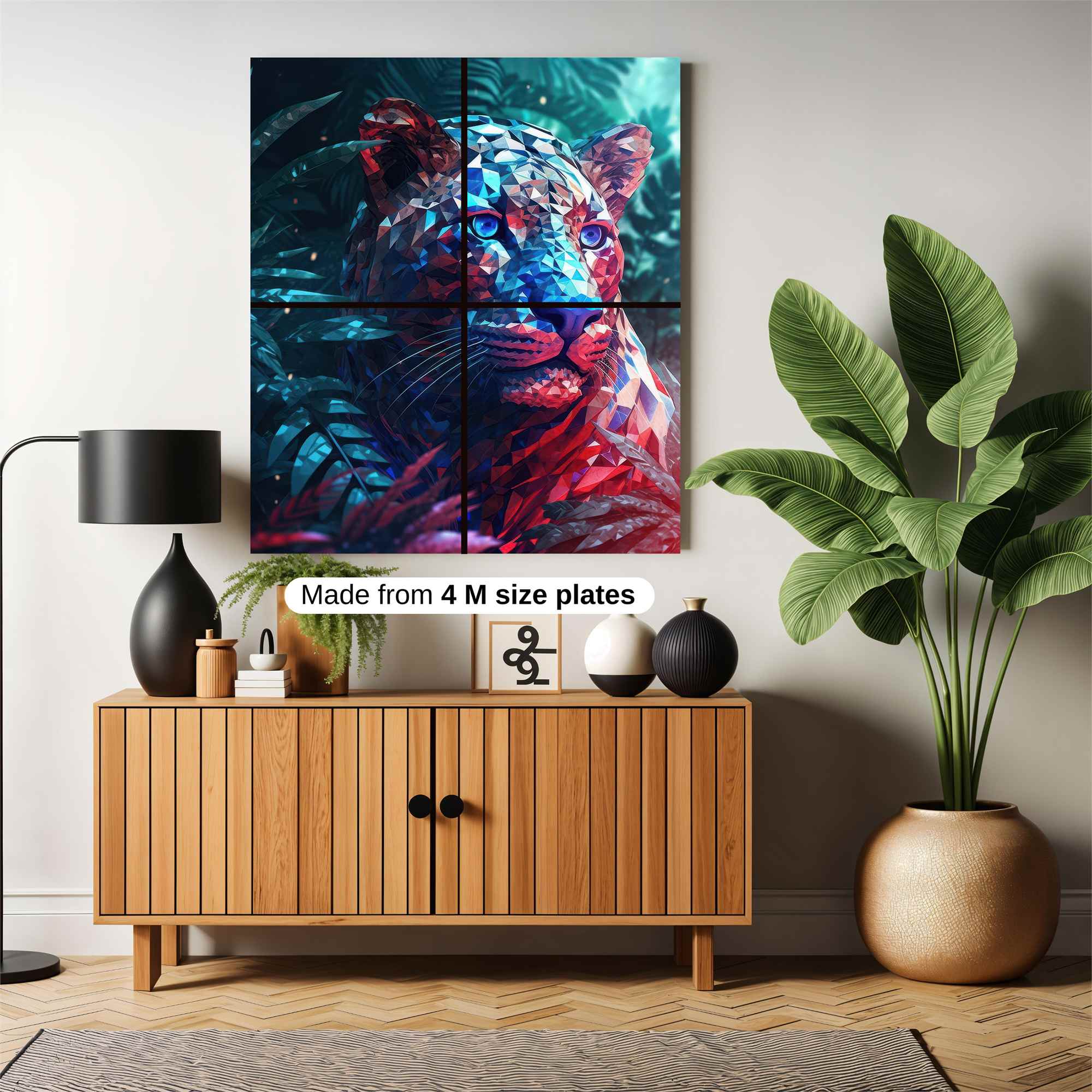 Leopard Luminosity Safe Wall Magnetic / M