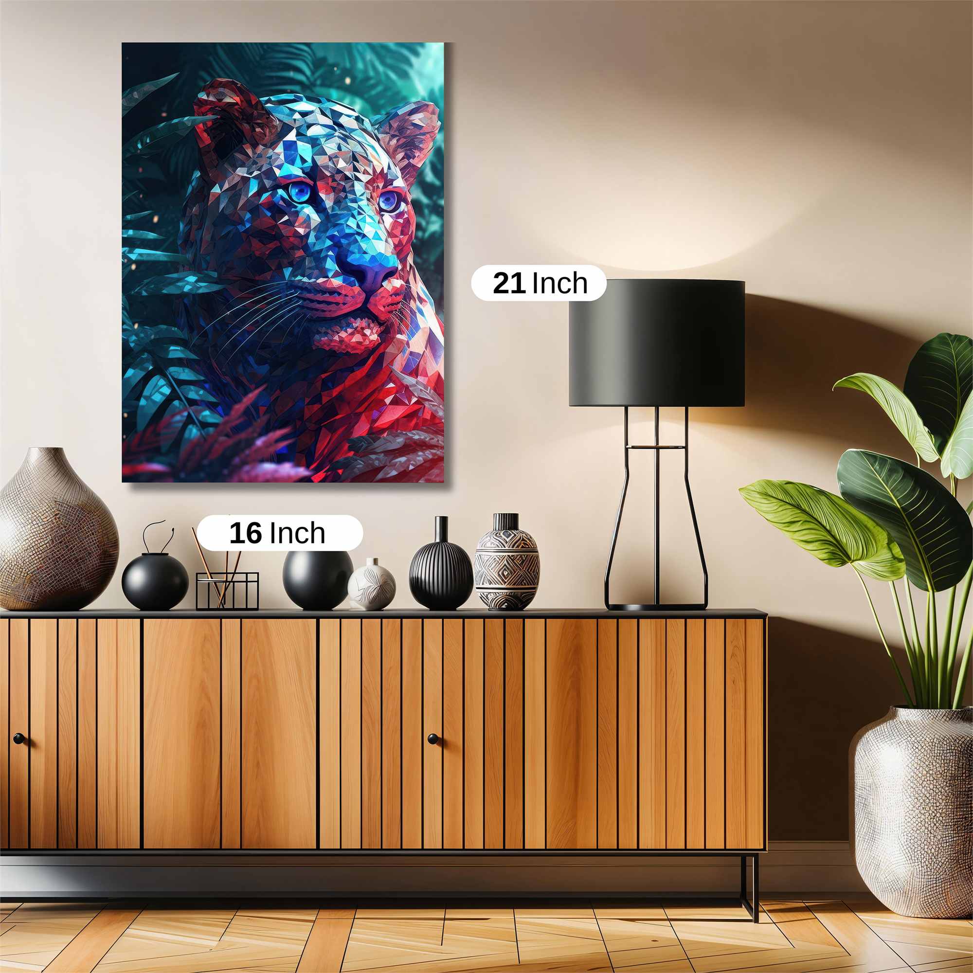 Leopard Luminosity Safe Wall Magnetic / M