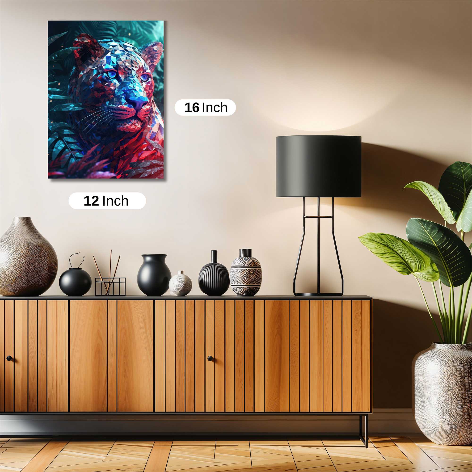 Leopard Luminosity Safe Wall Magnetic / M