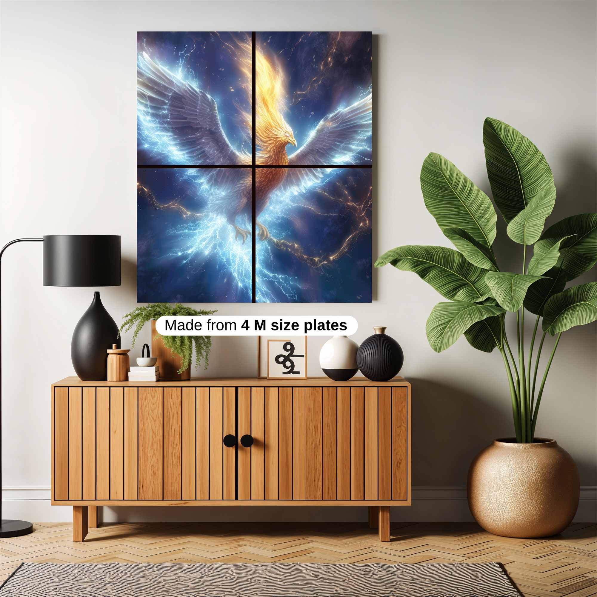 Phoenix Blaze Safe Wall Magnetic / M