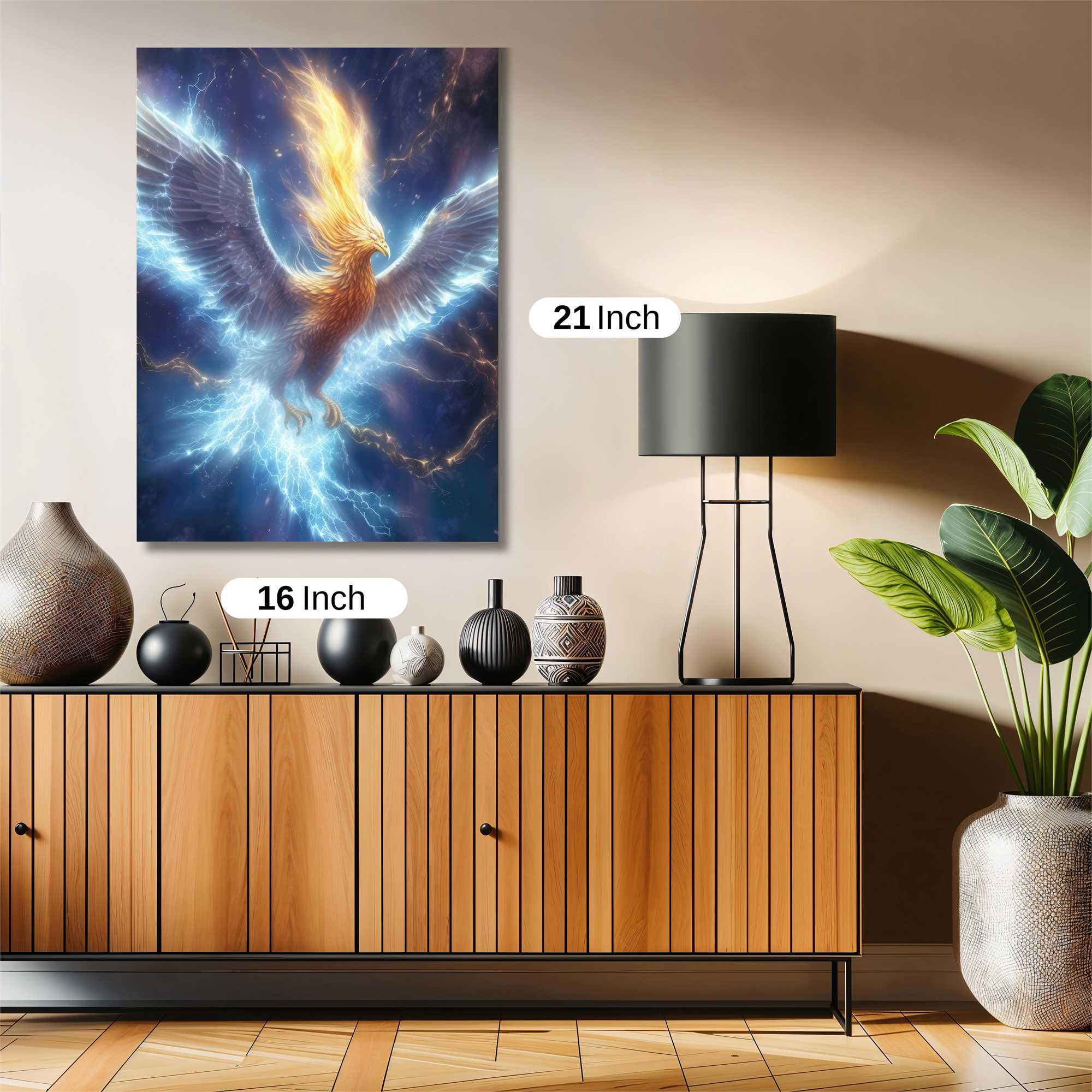 Phoenix Blaze Safe Wall Magnetic / M