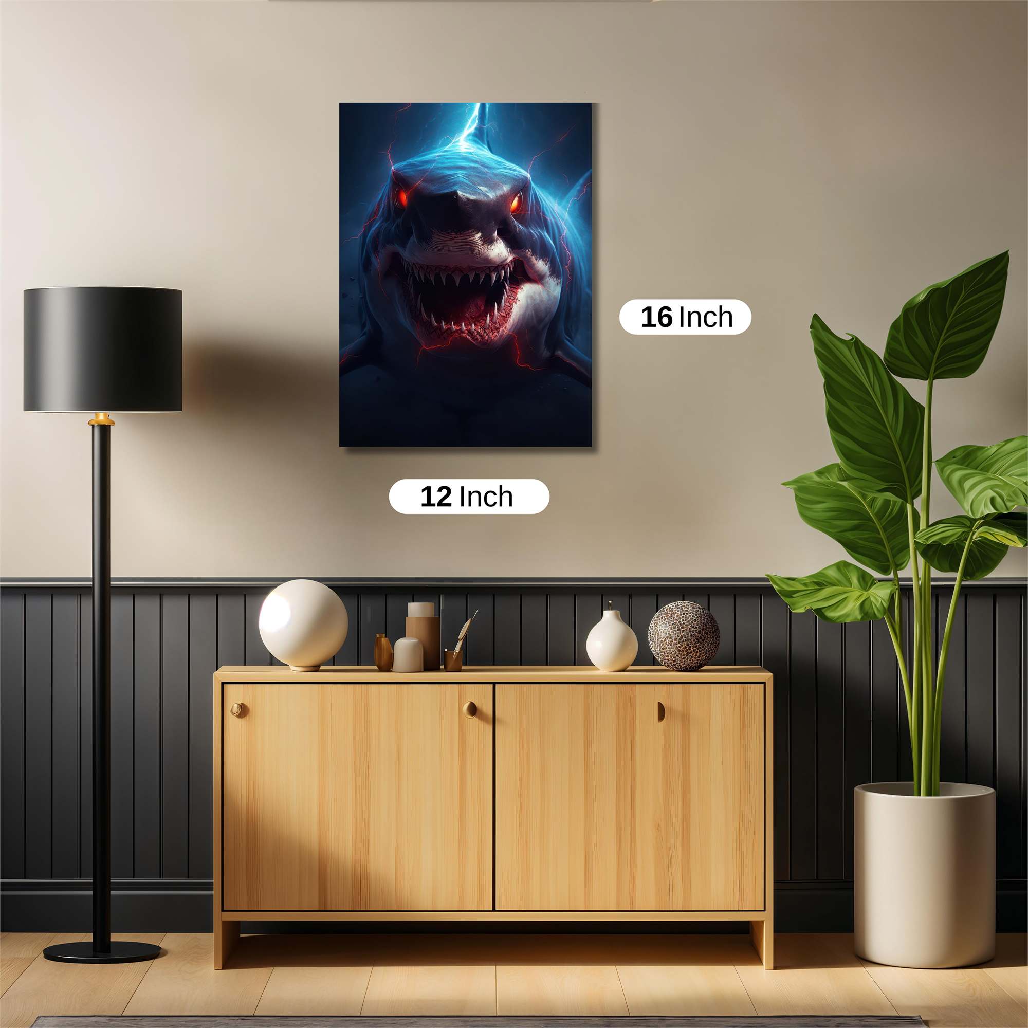 Shark Inferno Safe Wall Magnetic / M