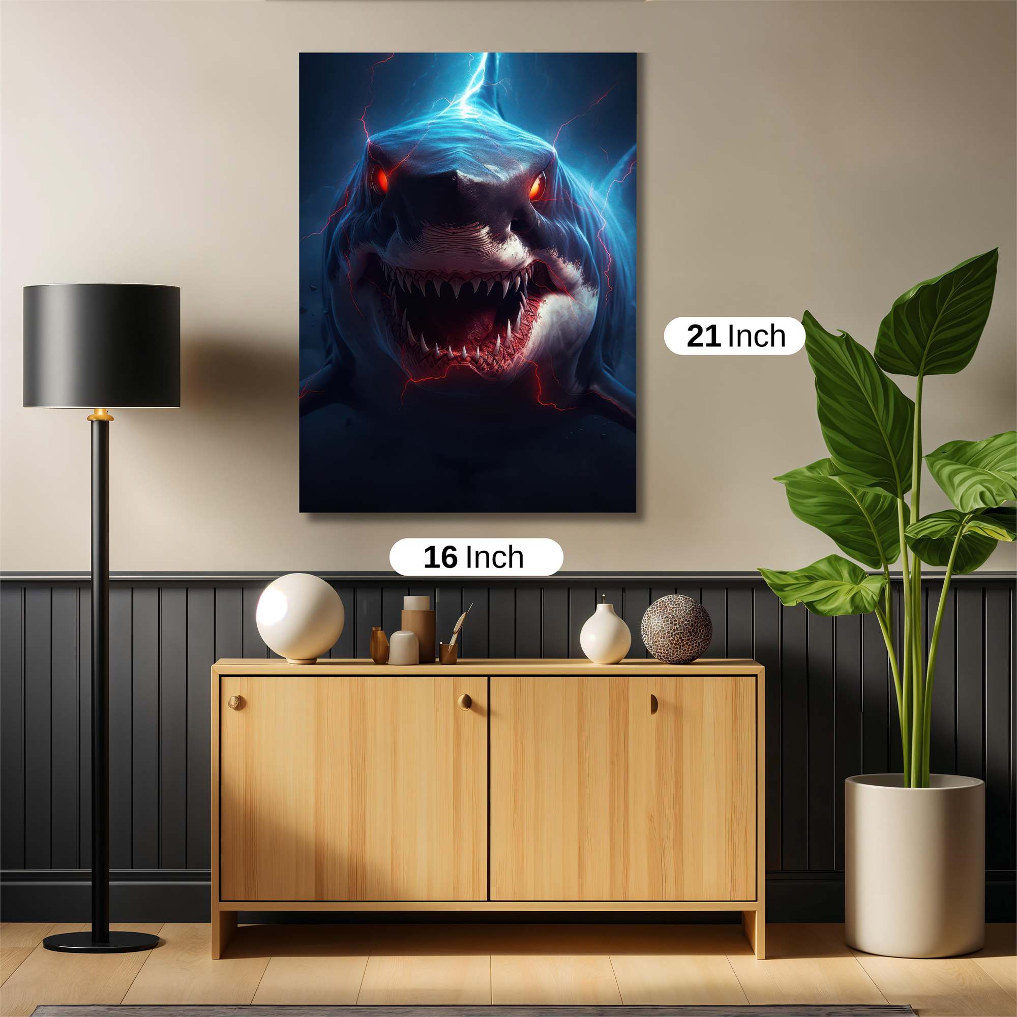 Shark Inferno Safe Wall Magnetic / M