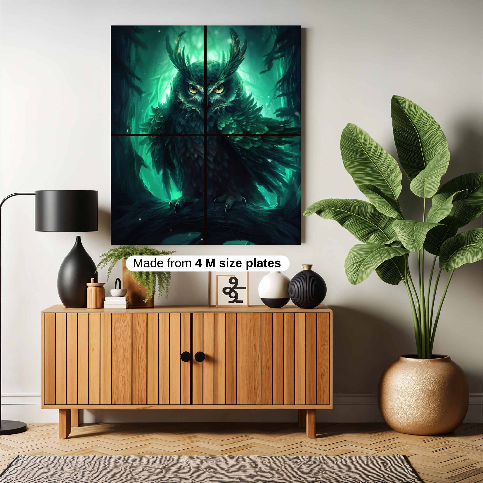 Owl Enigma Safe Wall Magnetic / M