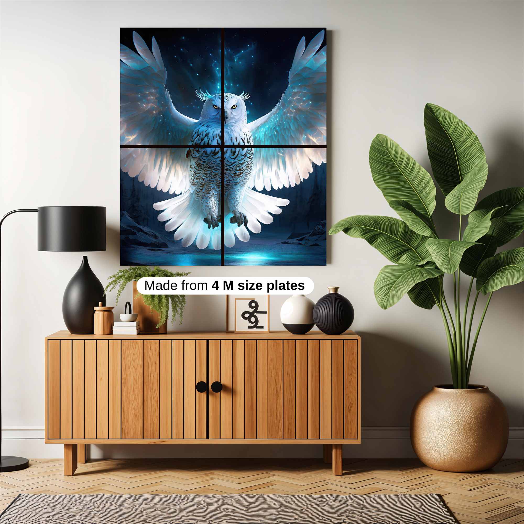 Owl Radiance Safe Wall Magnetic / M