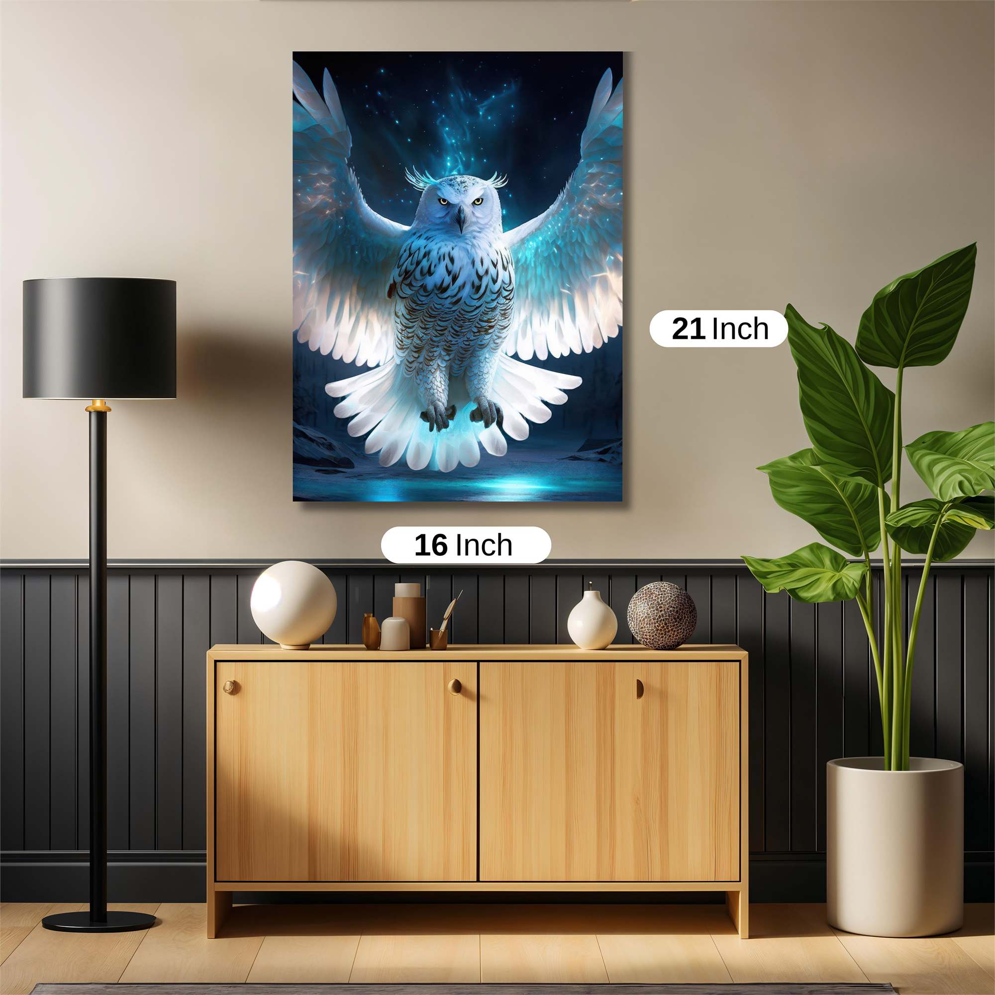 Owl Radiance Safe Wall Magnetic / M