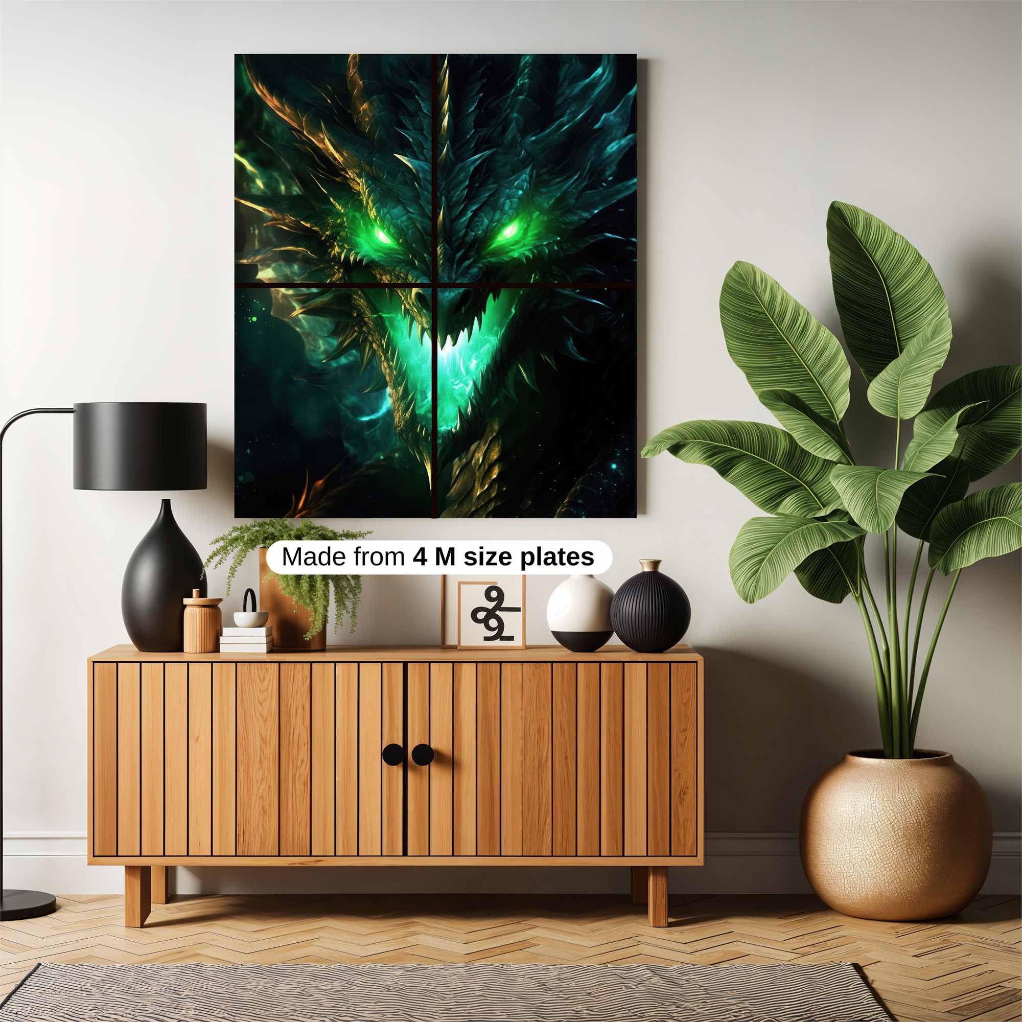 Dragon Menace Safe Wall Magnetic / M