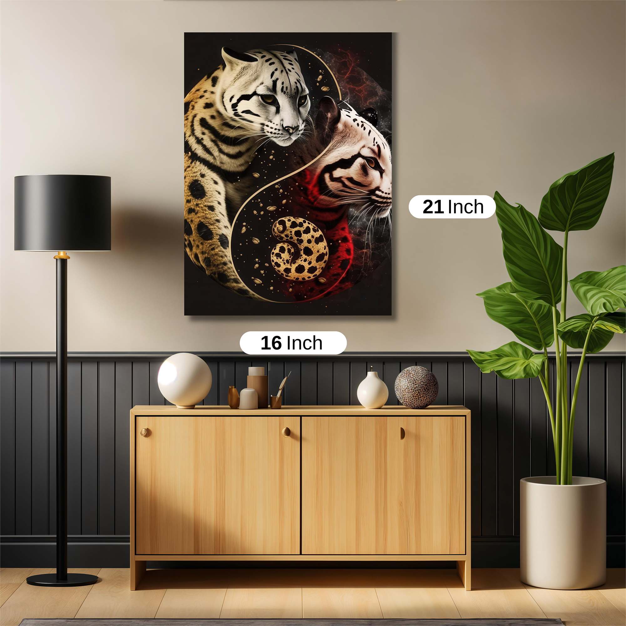 Leopard Harmony Safe Wall Magnetic / M