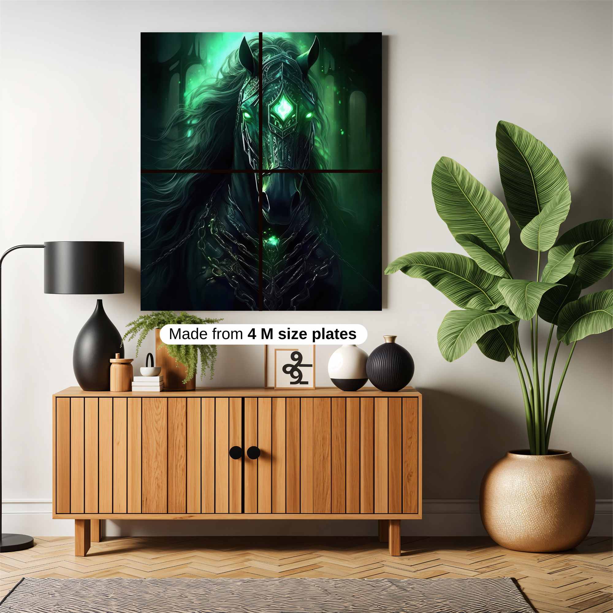 Mystic Steed Safe Wall Magnetic / M