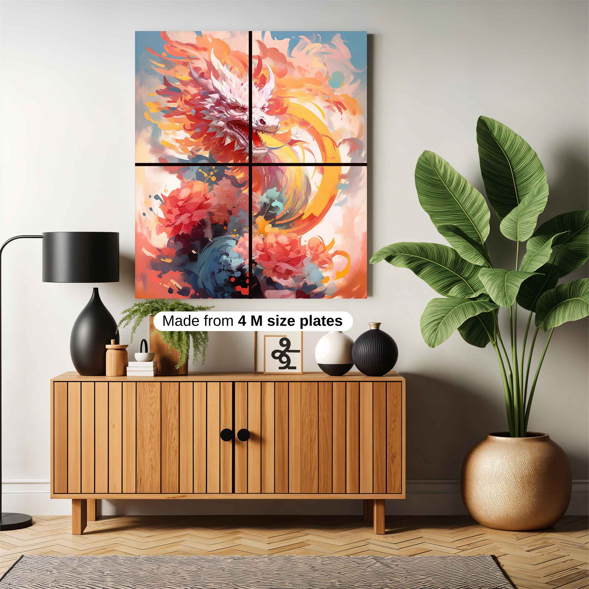 Dragon Blaze Safe Wall Magnetic / M