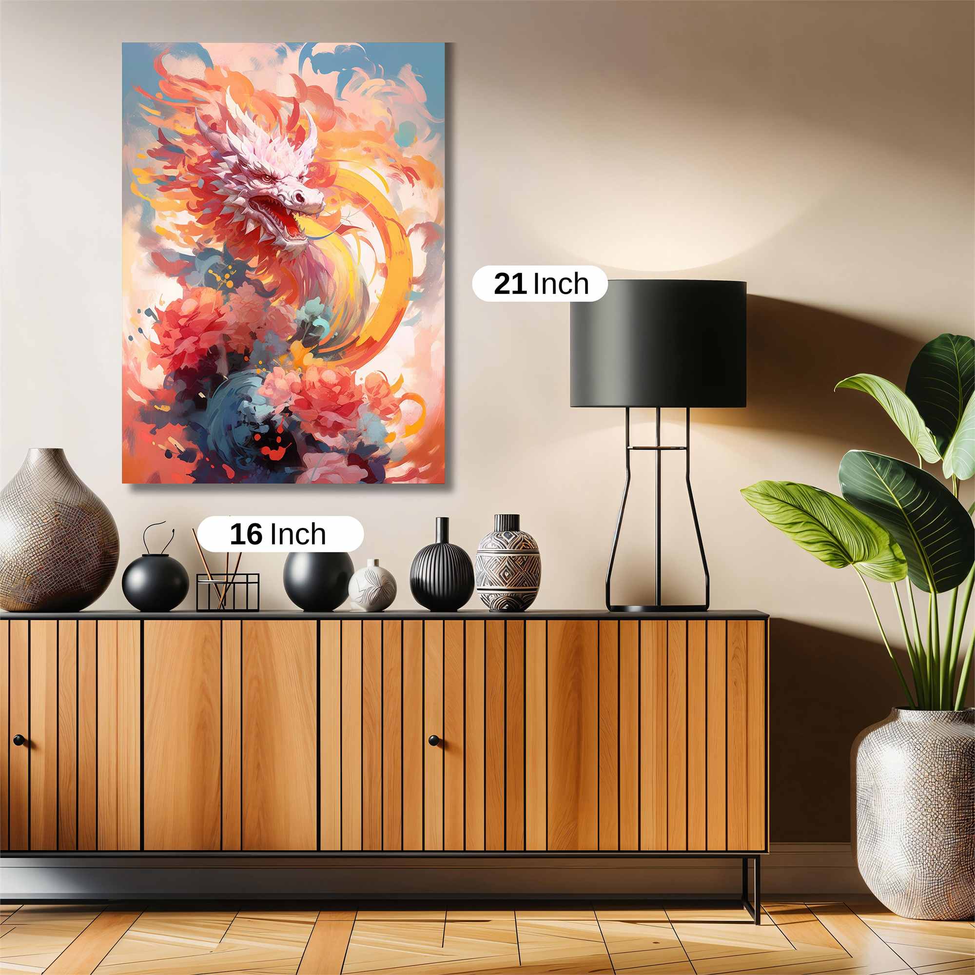 Dragon Blaze Safe Wall Magnetic / M