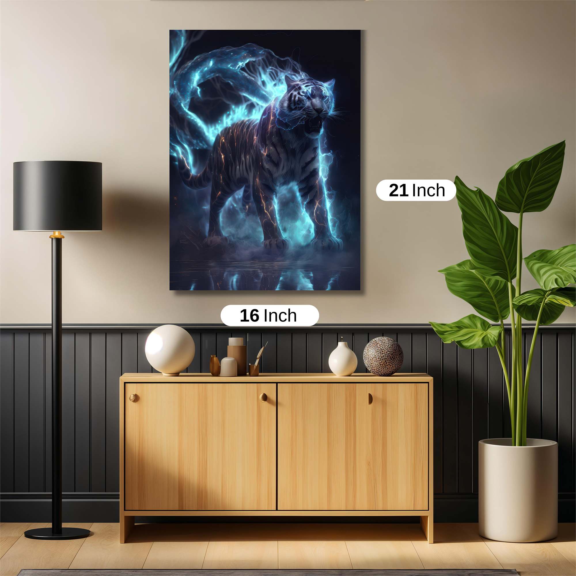 Tiger Tempest Safe Wall Magnetic / M
