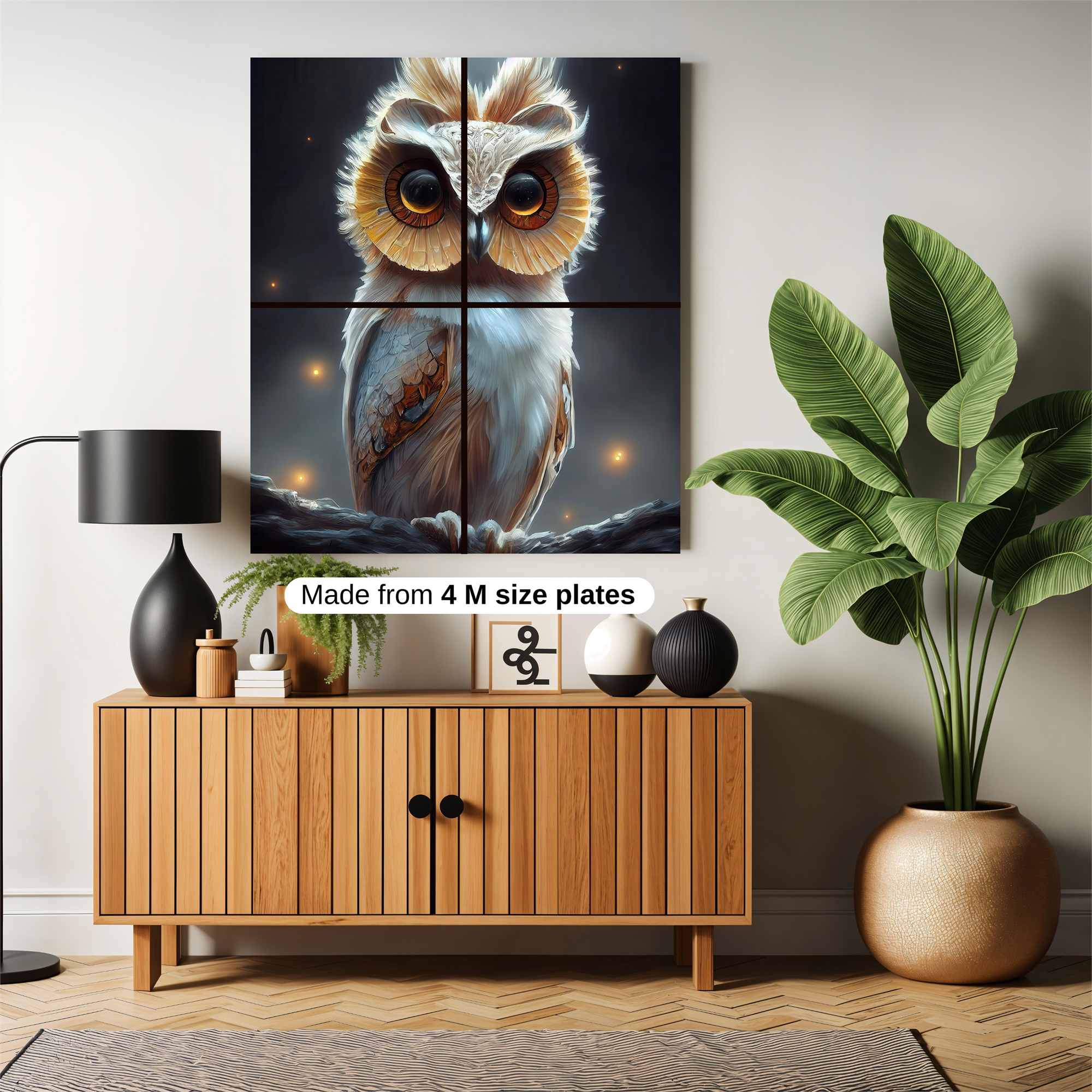 Owl Radiance Safe Wall Magnetic / M