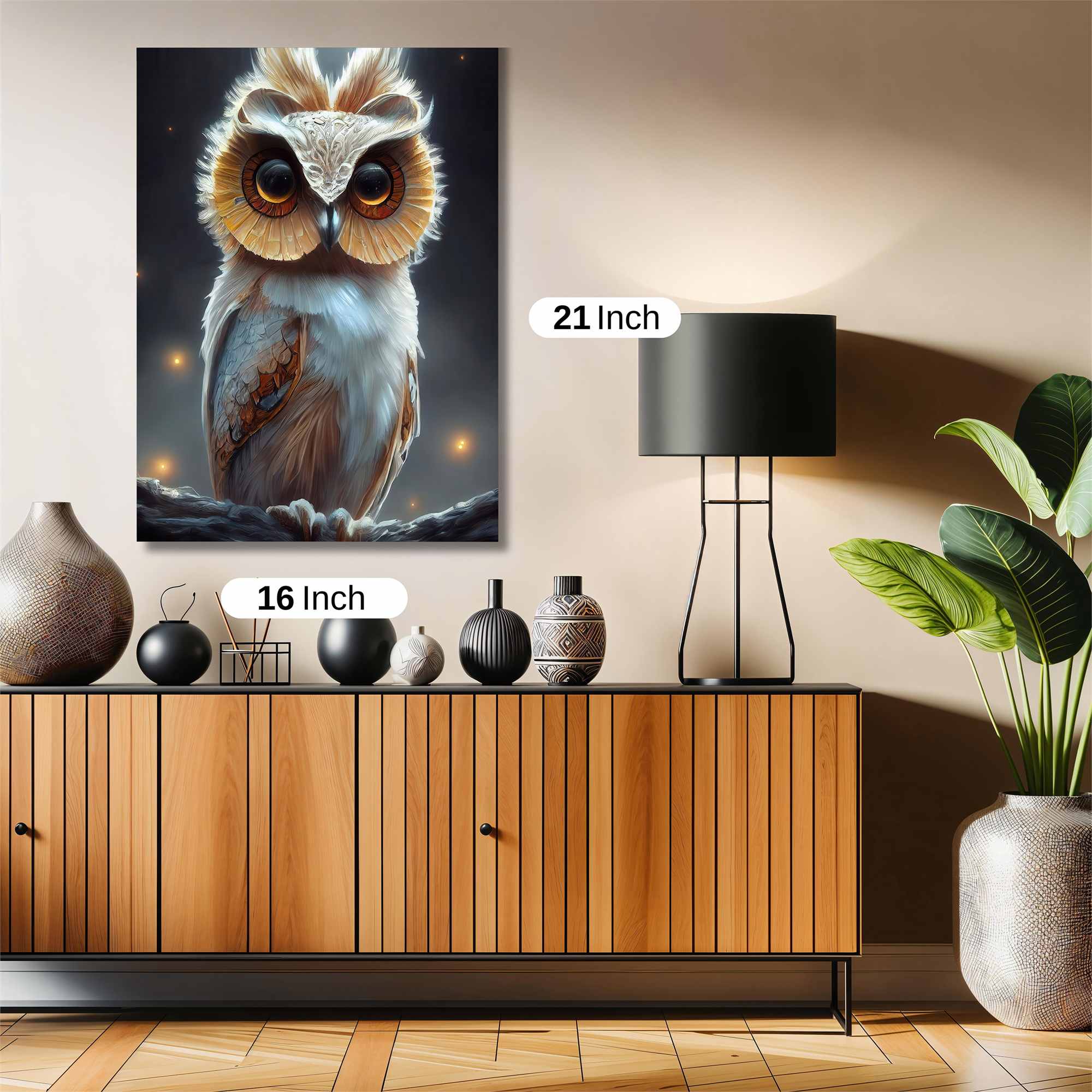 Owl Radiance Safe Wall Magnetic / M