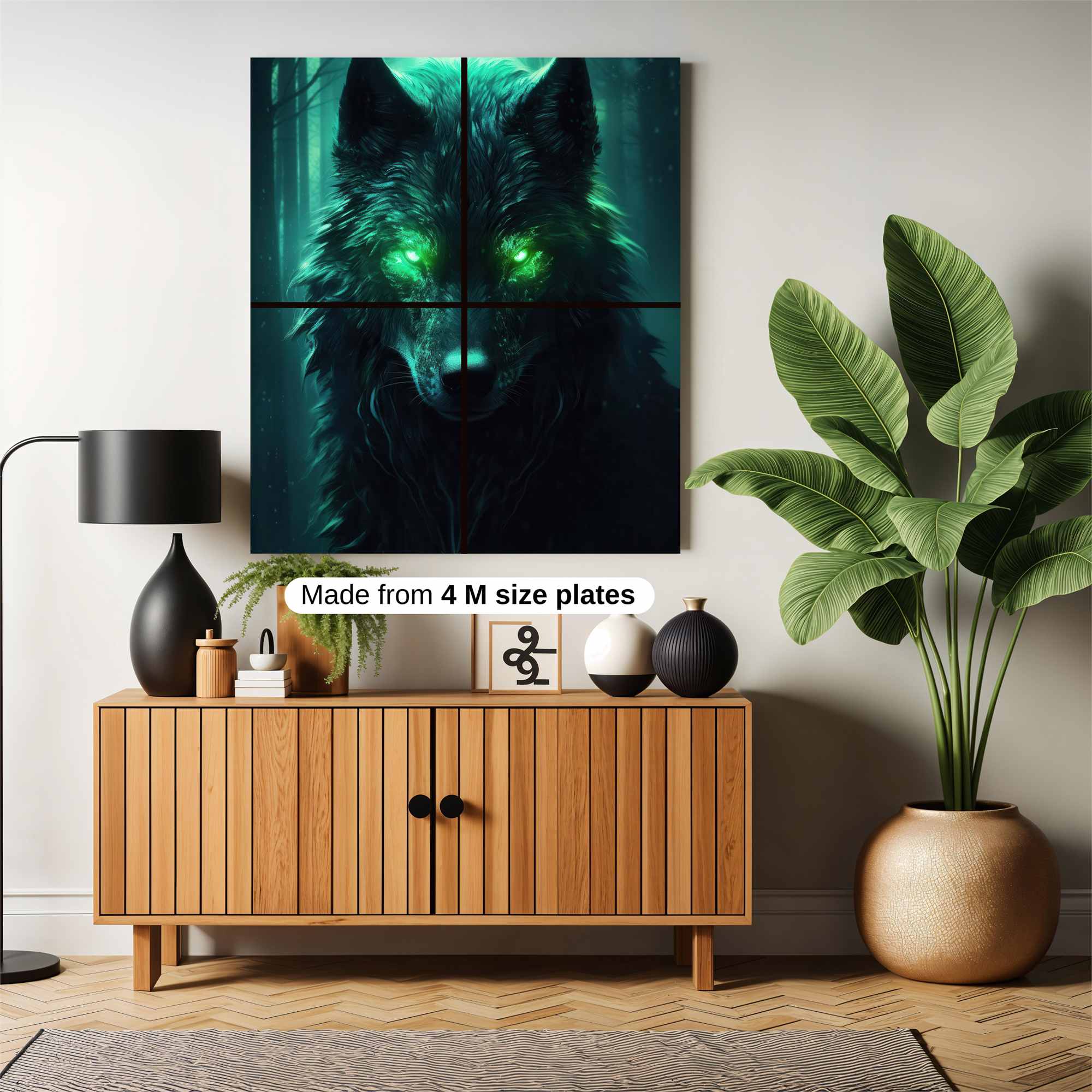 Wolf Enigma Safe Wall Magnetic / M