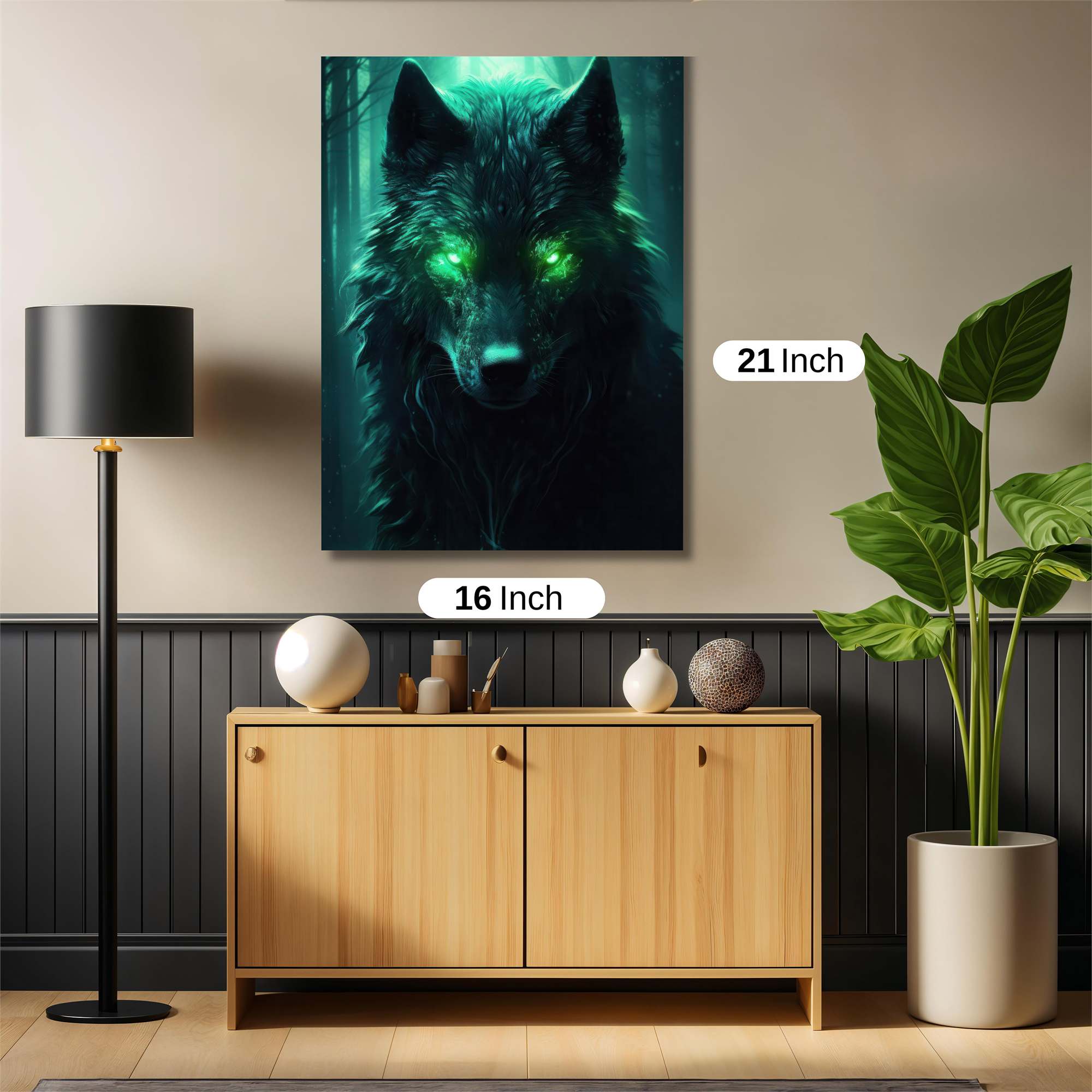 Wolf Enigma Safe Wall Magnetic / M