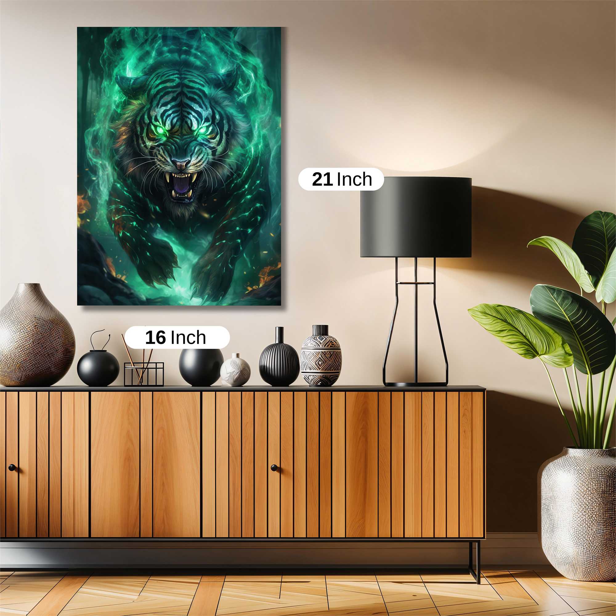 Tiger Enigma Safe Wall Magnetic / M