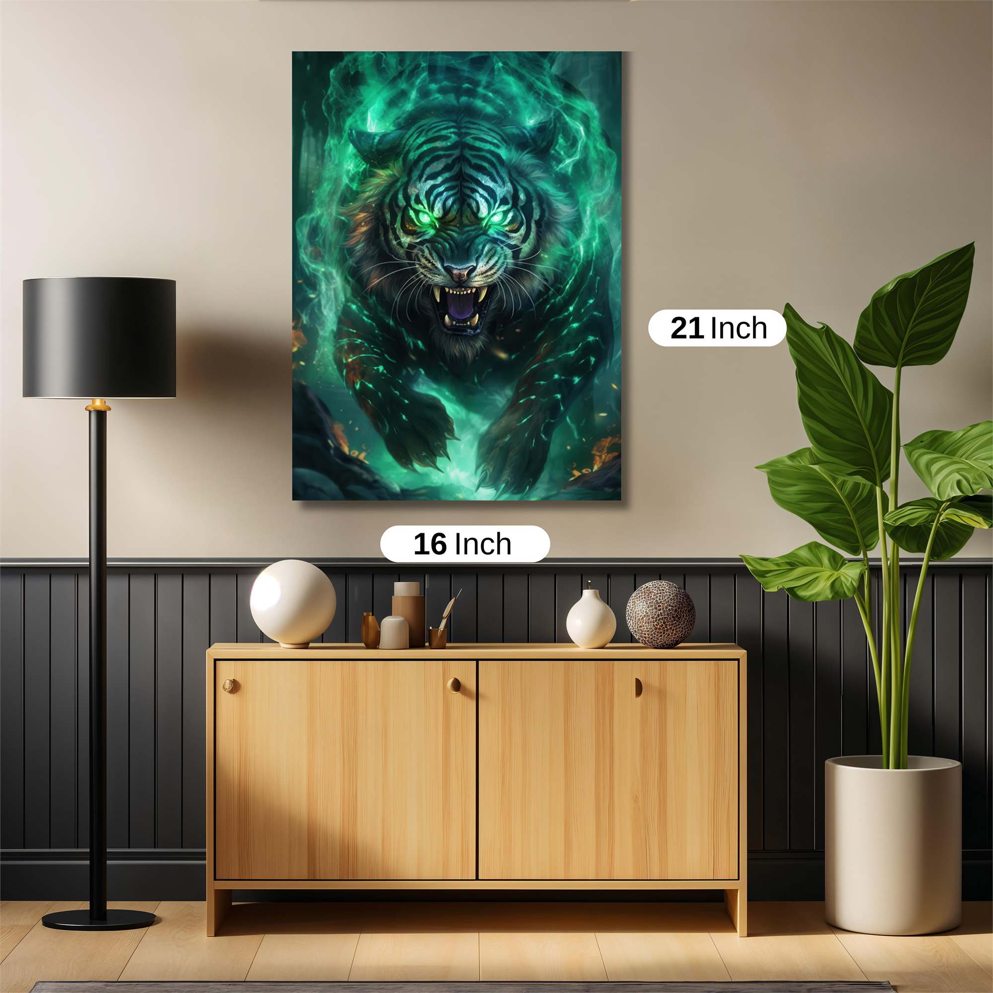 Tiger Enigma Safe Wall Magnetic / M