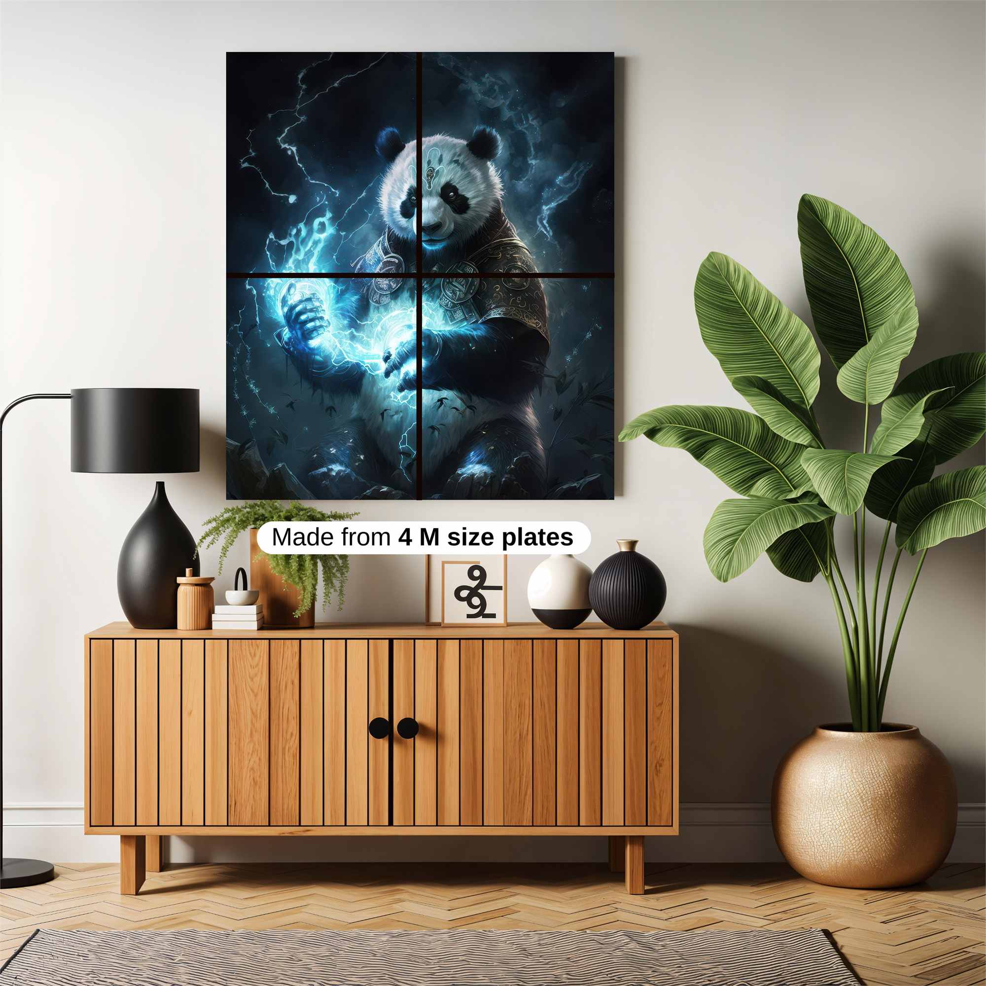 Panda Mystic Safe Wall Magnetic / M