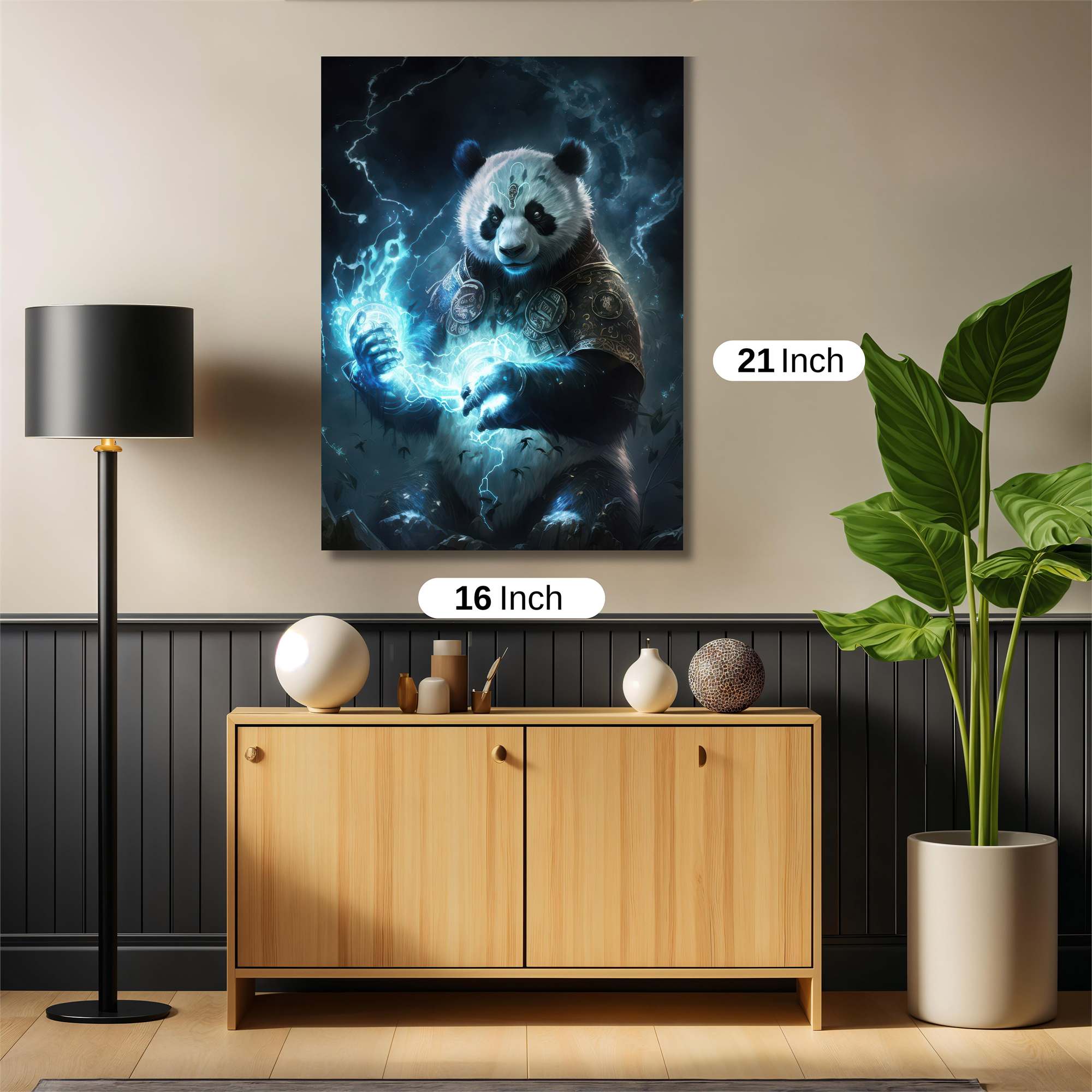 Panda Mystic Safe Wall Magnetic / M