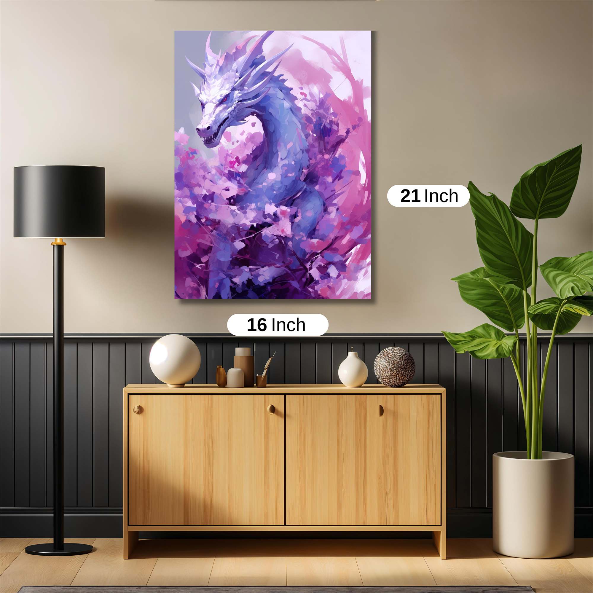 Dragon Serenity Safe Wall Magnetic / M