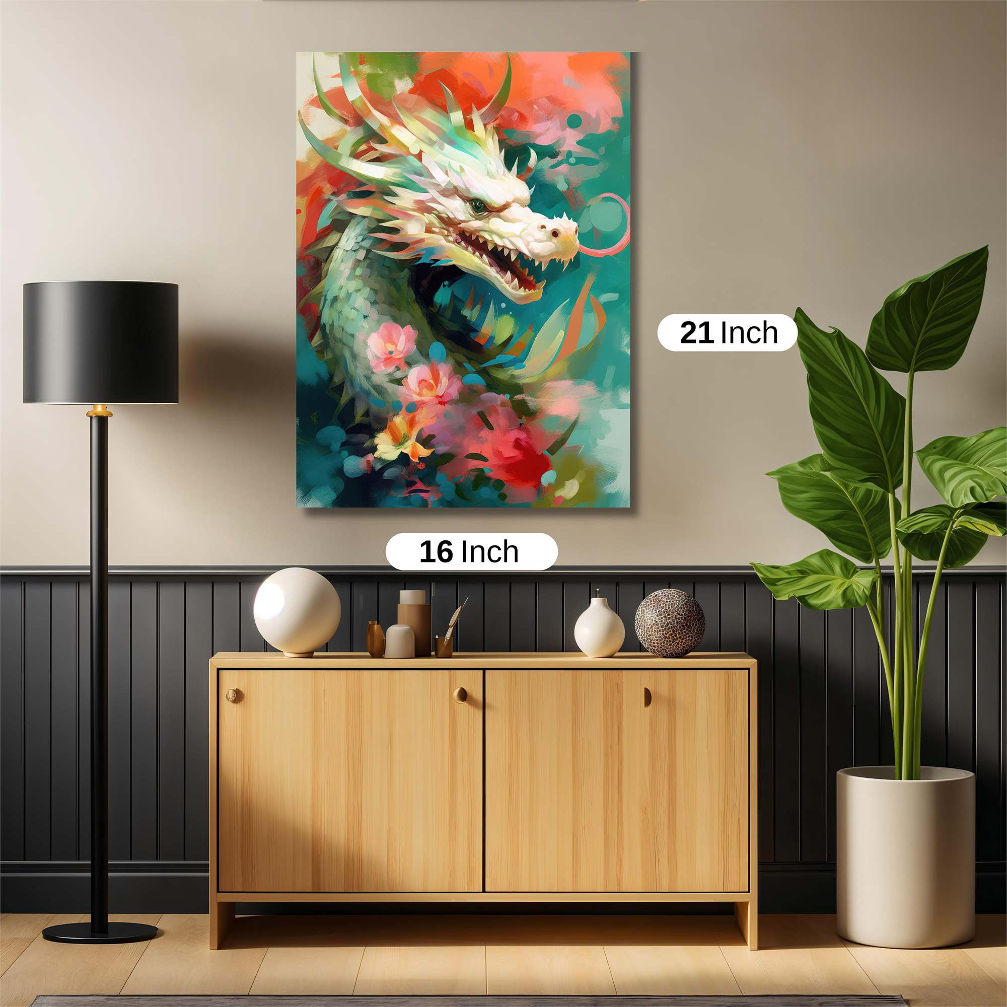 Dragon Serenity Safe Wall Magnetic / M