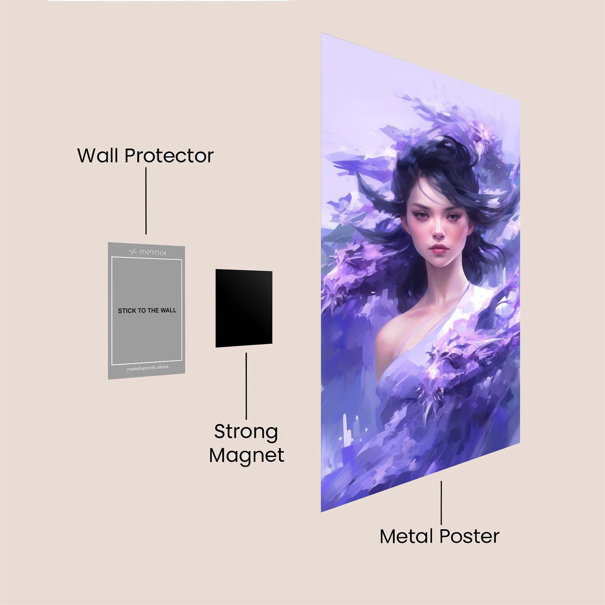 Mystic Whimsy Safe Wall Magnetic / M