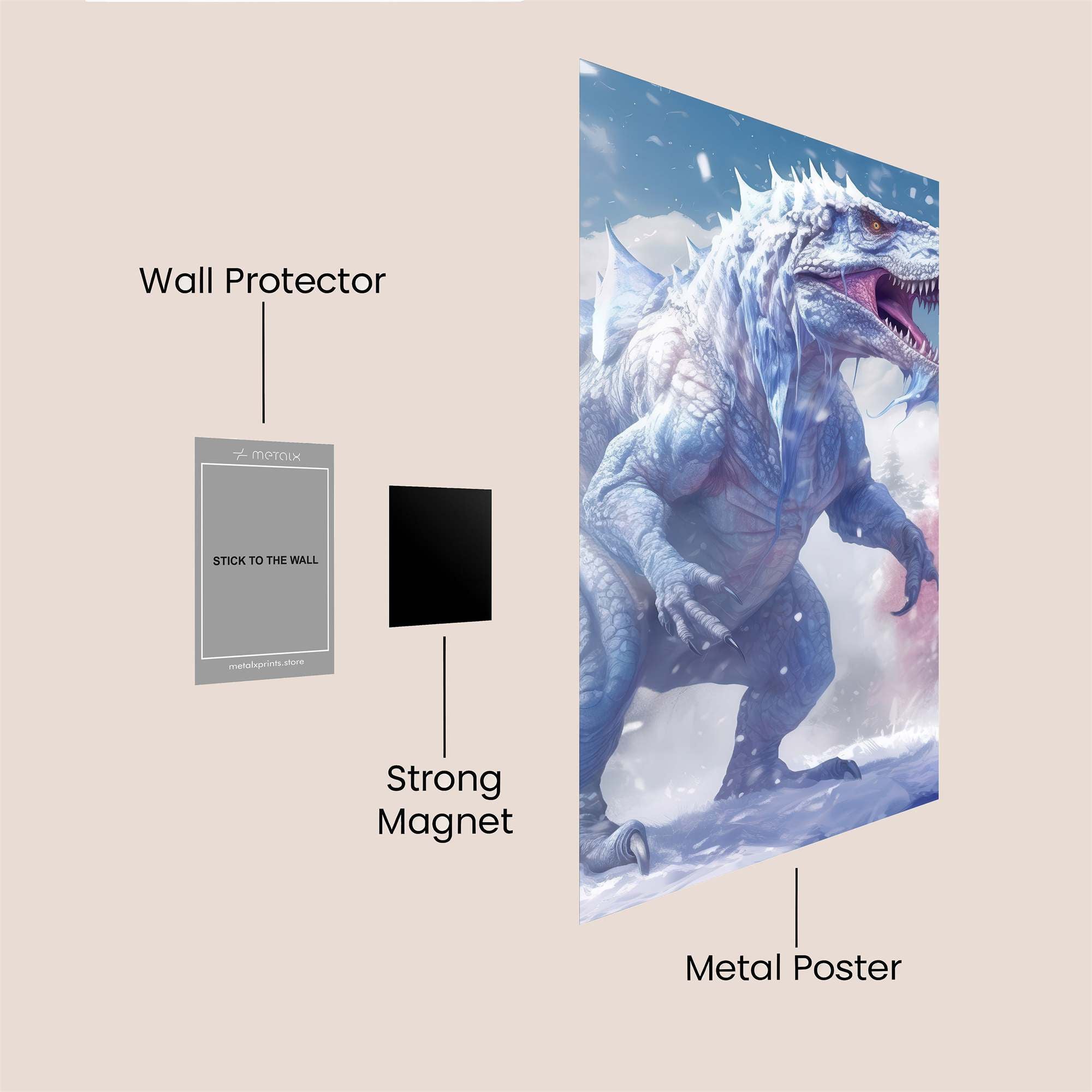 Frost Fury Safe Wall Magnetic / M