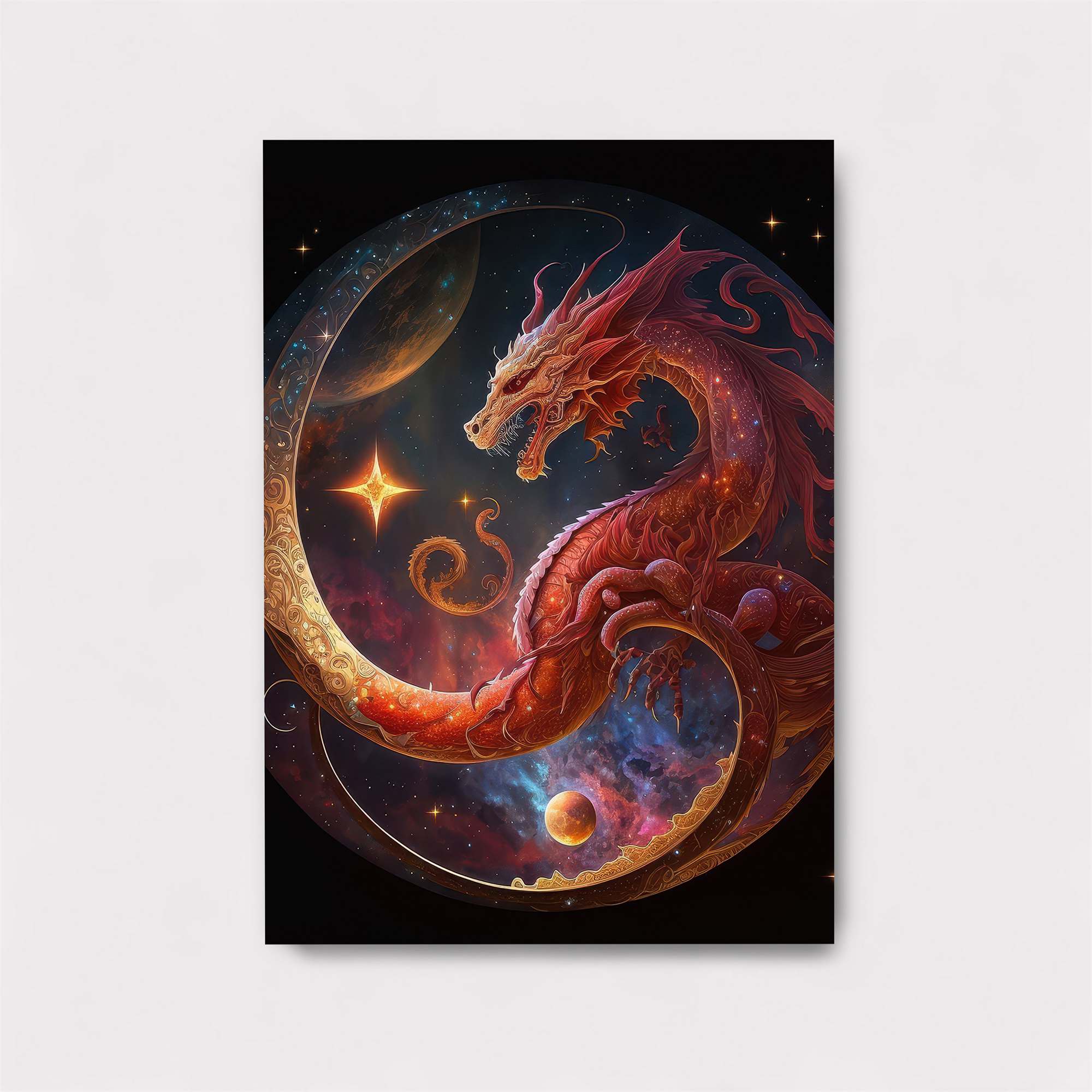 Cosmic Dragon Safe Wall Magnetic / M