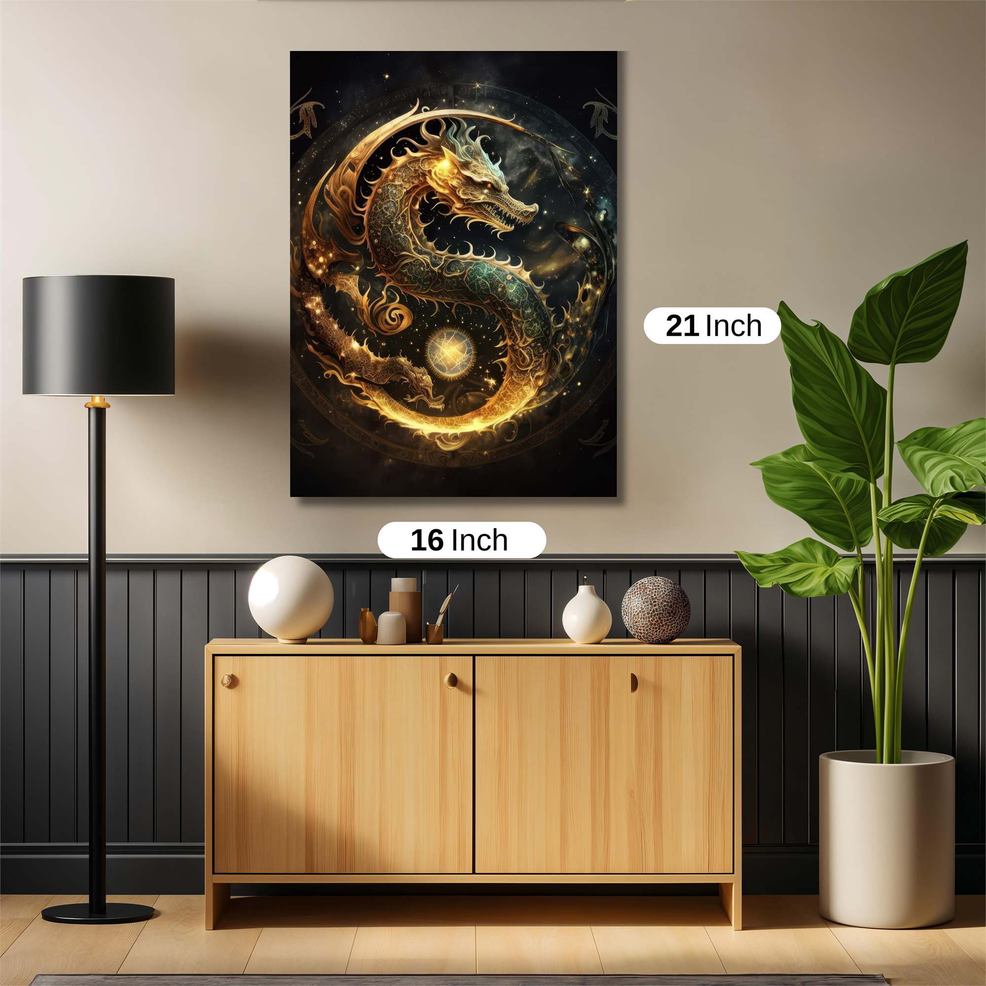 Dragon Enigma Safe Wall Magnetic / M