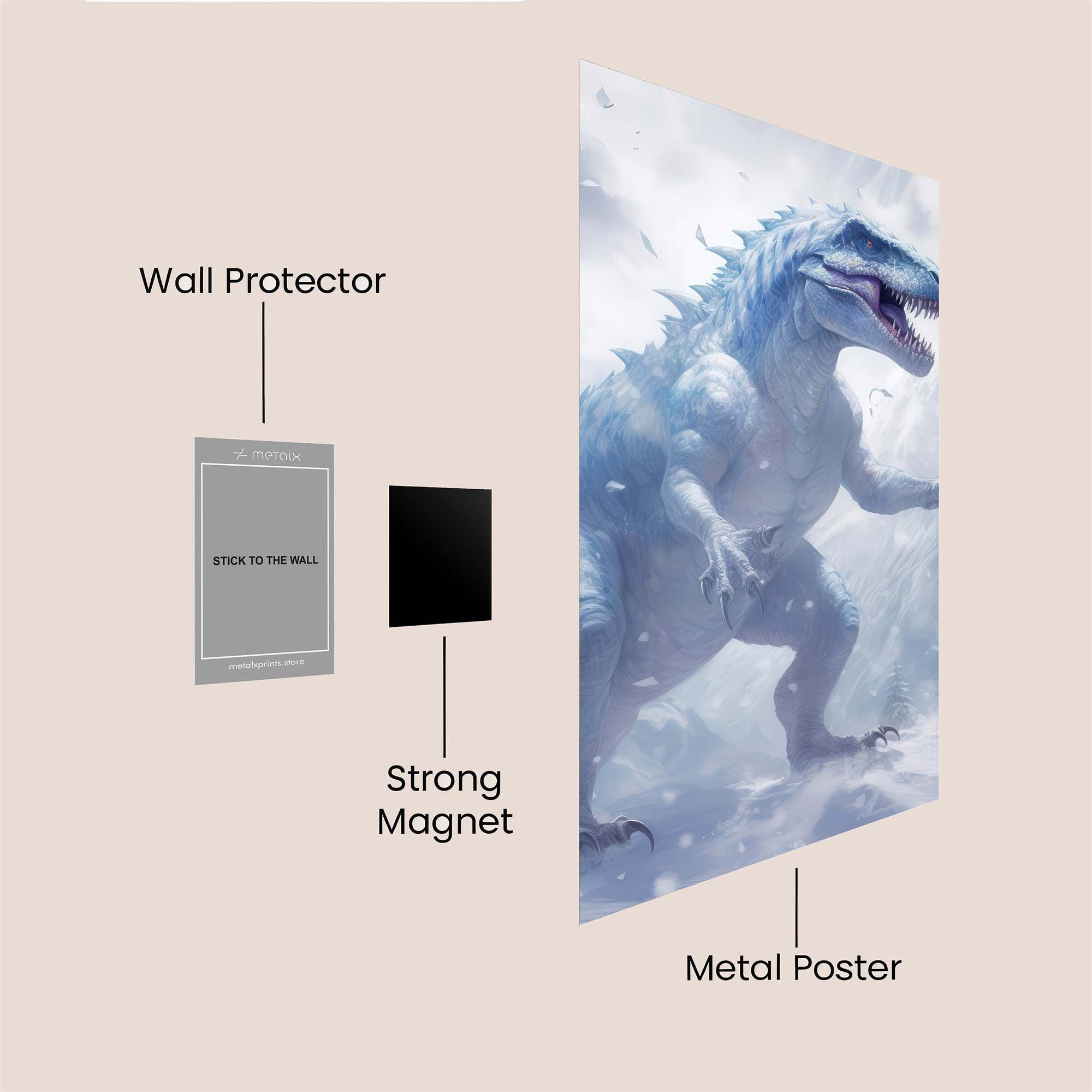 Frostbeast Safe Wall Magnetic / M