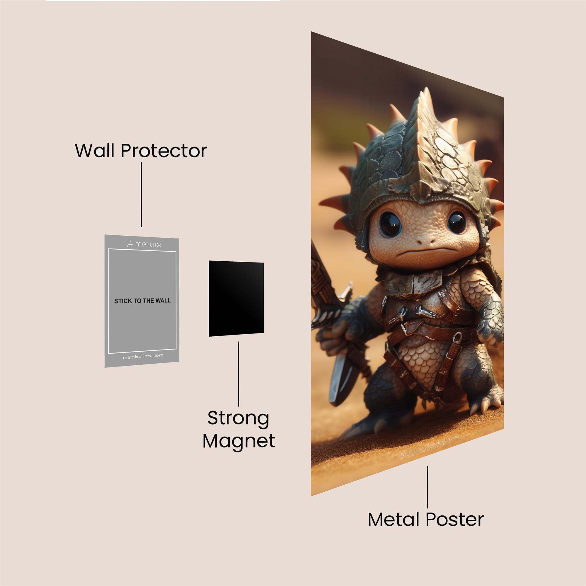 Spike Valor Safe Wall Magnetic / M