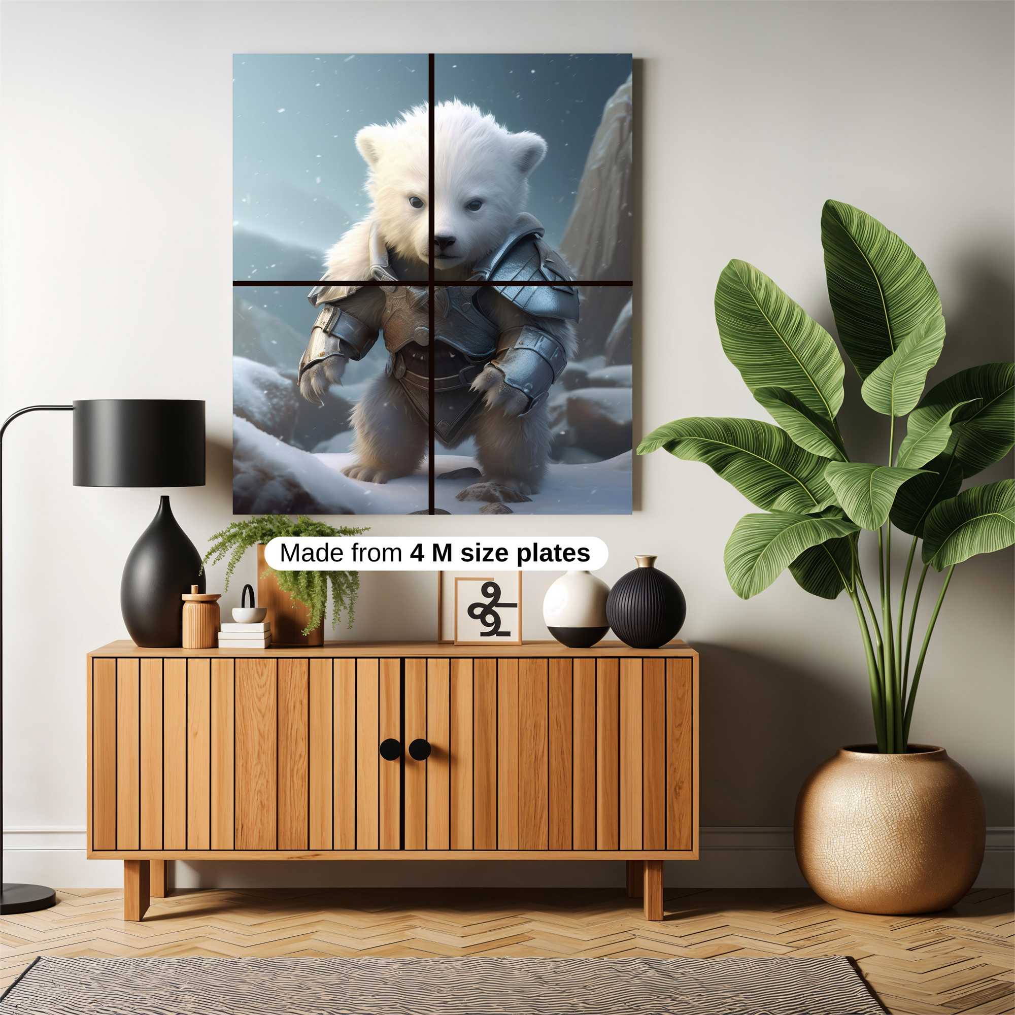 Cub Courage Safe Wall Magnetic / M