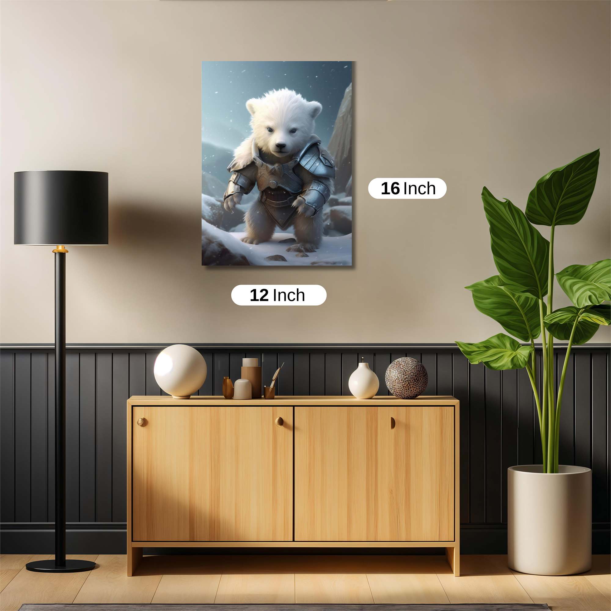 Cub Courage Safe Wall Magnetic / M