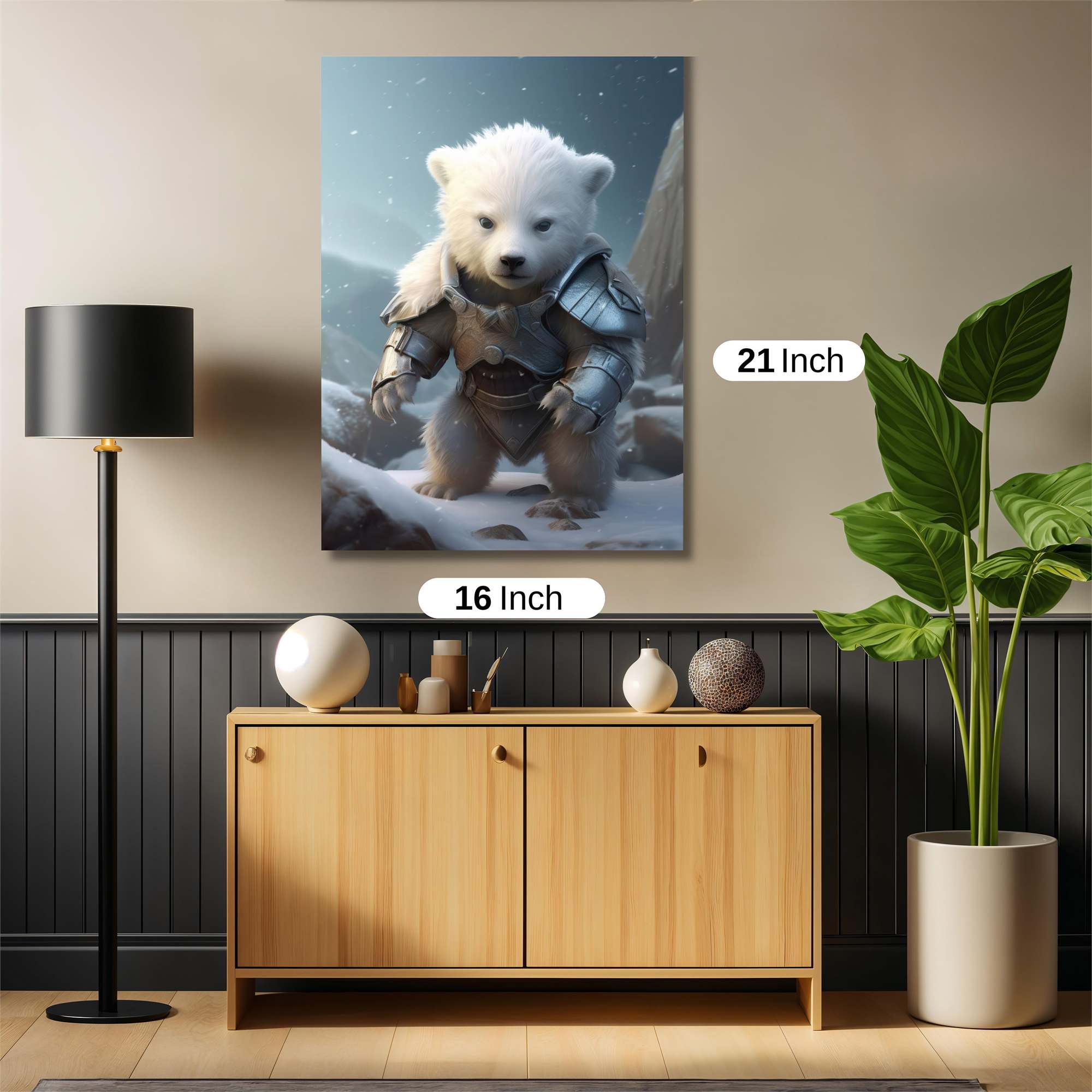 Cub Courage Safe Wall Magnetic / M